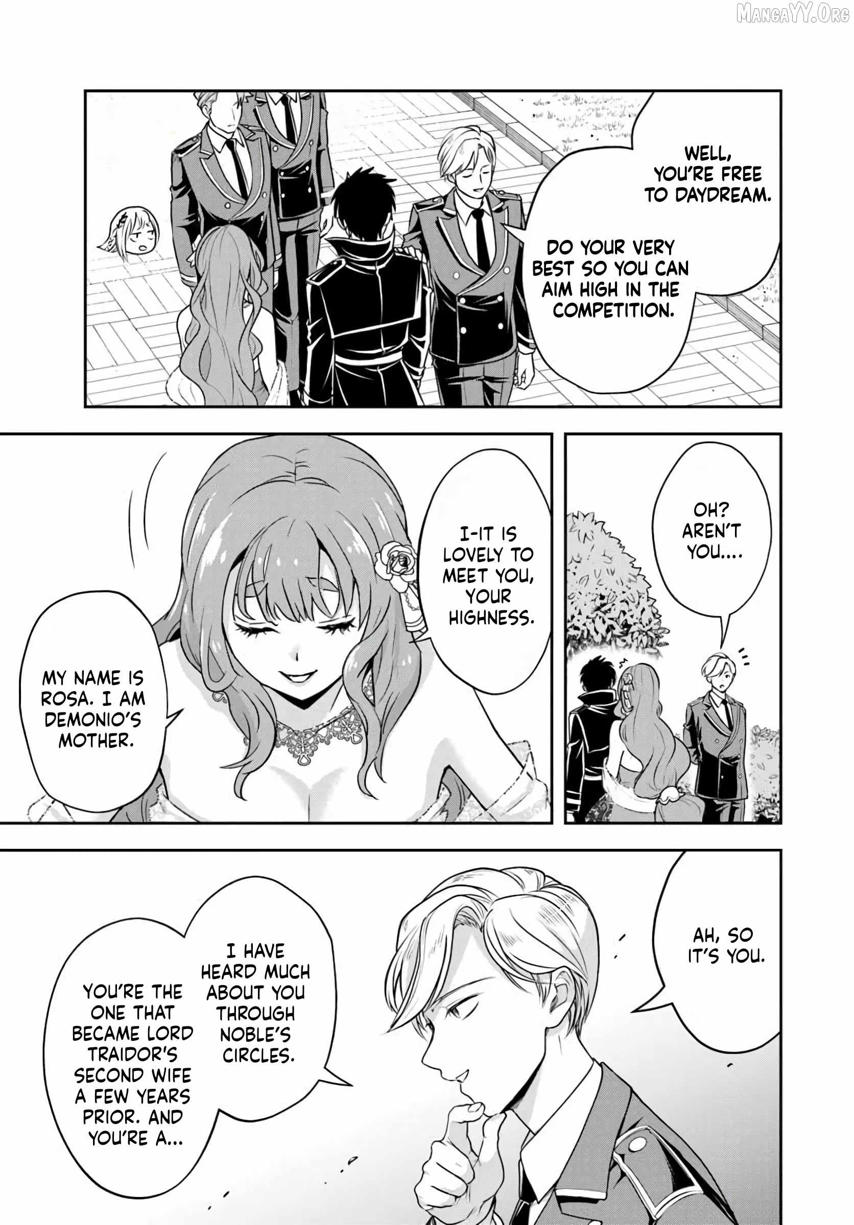 The Villainous Noble Loves Mom Heroines Too Much ~Becoming the Strongest With Sincere Effort to Save Misfortunate Fave Chars~ Chapter 31 - Page 7 in English