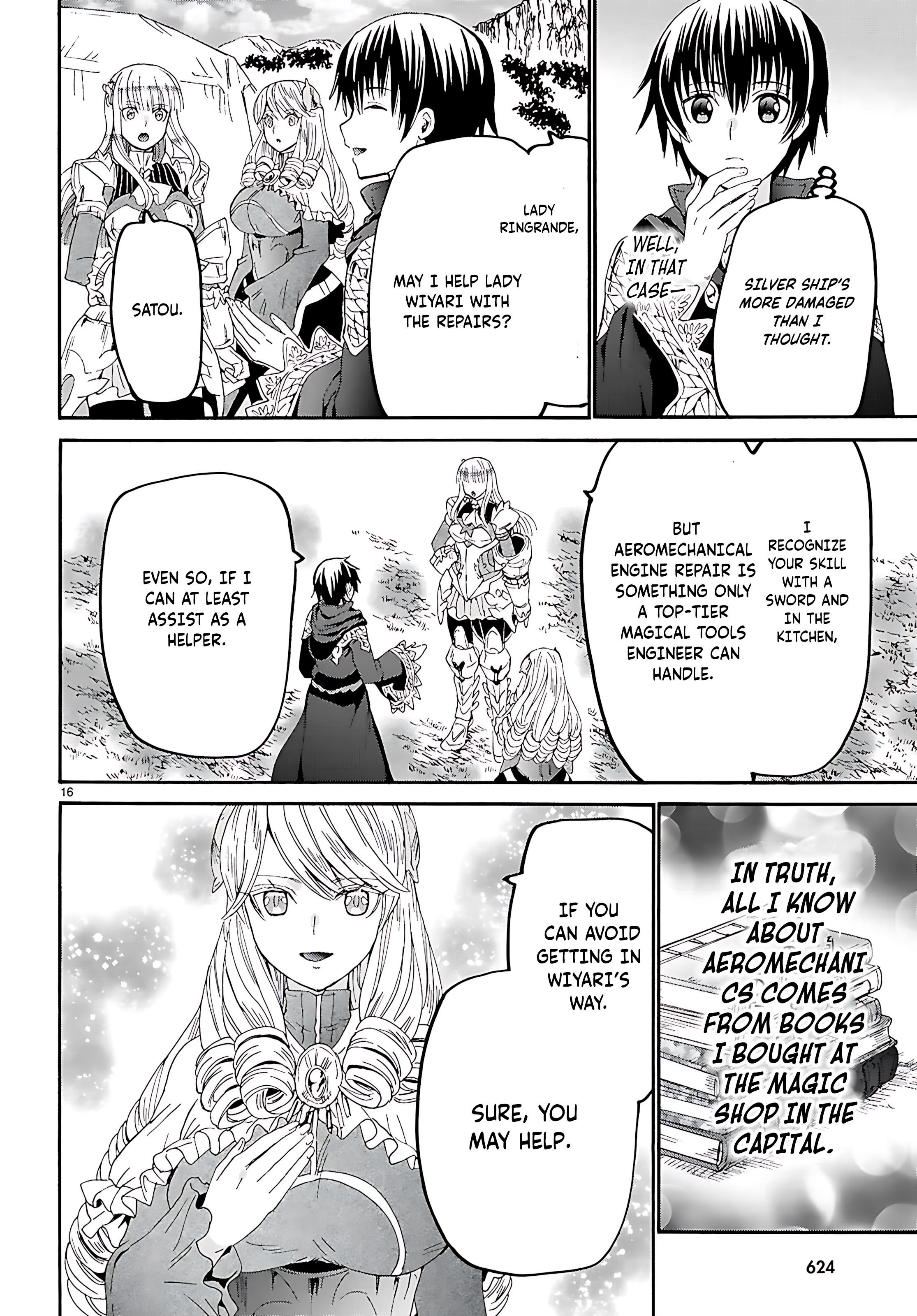 Death March Kara Hajimaru Isekai Kyousoukyoku Chapter 122 - Page 17 in English