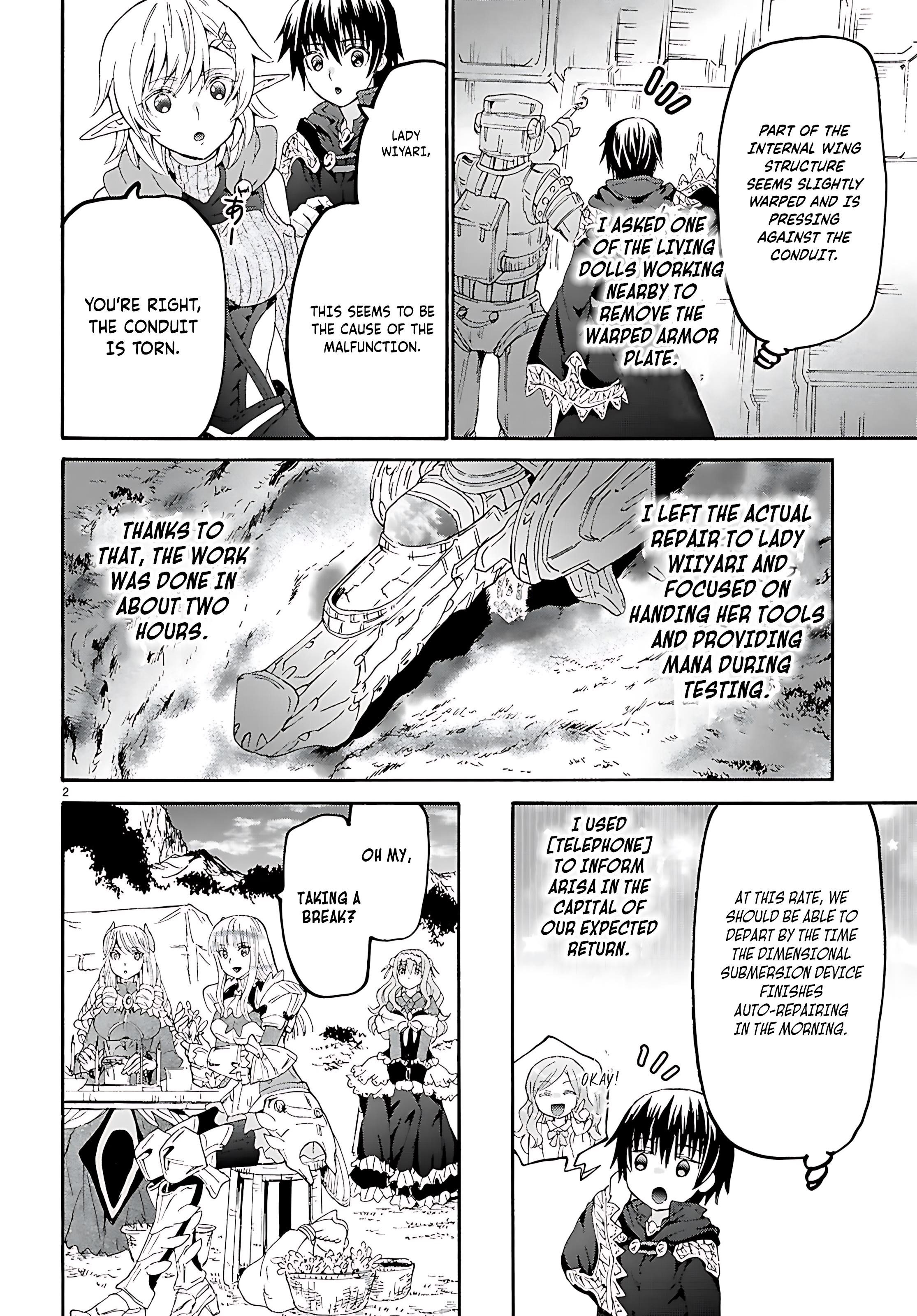 Death March Kara Hajimaru Isekai Kyousoukyoku Chapter 123 - Page 3 in English