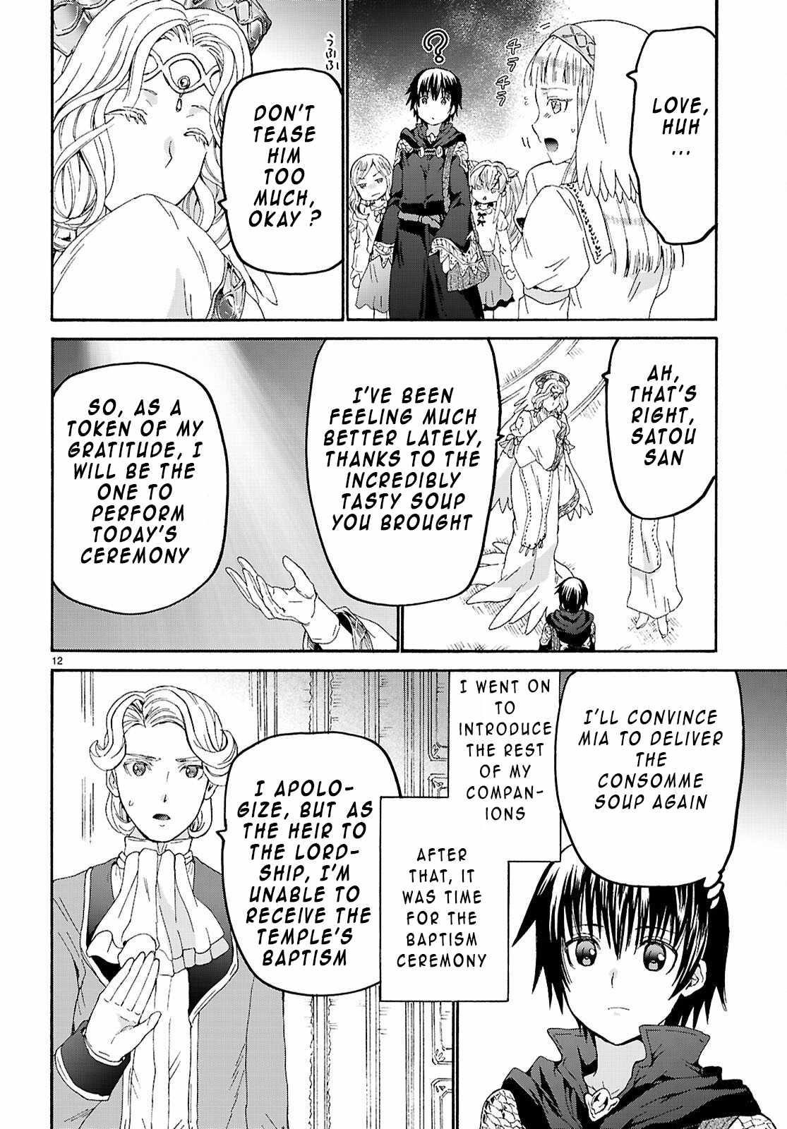 Death March Kara Hajimaru Isekai Kyousoukyoku Chapter 129 - Page 12 in English