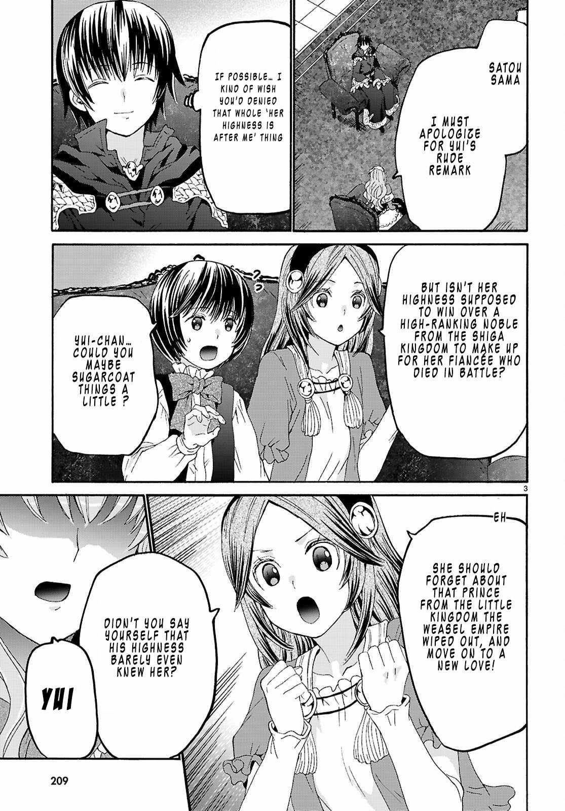 Death March Kara Hajimaru Isekai Kyousoukyoku Chapter 131 - Page 3 in English