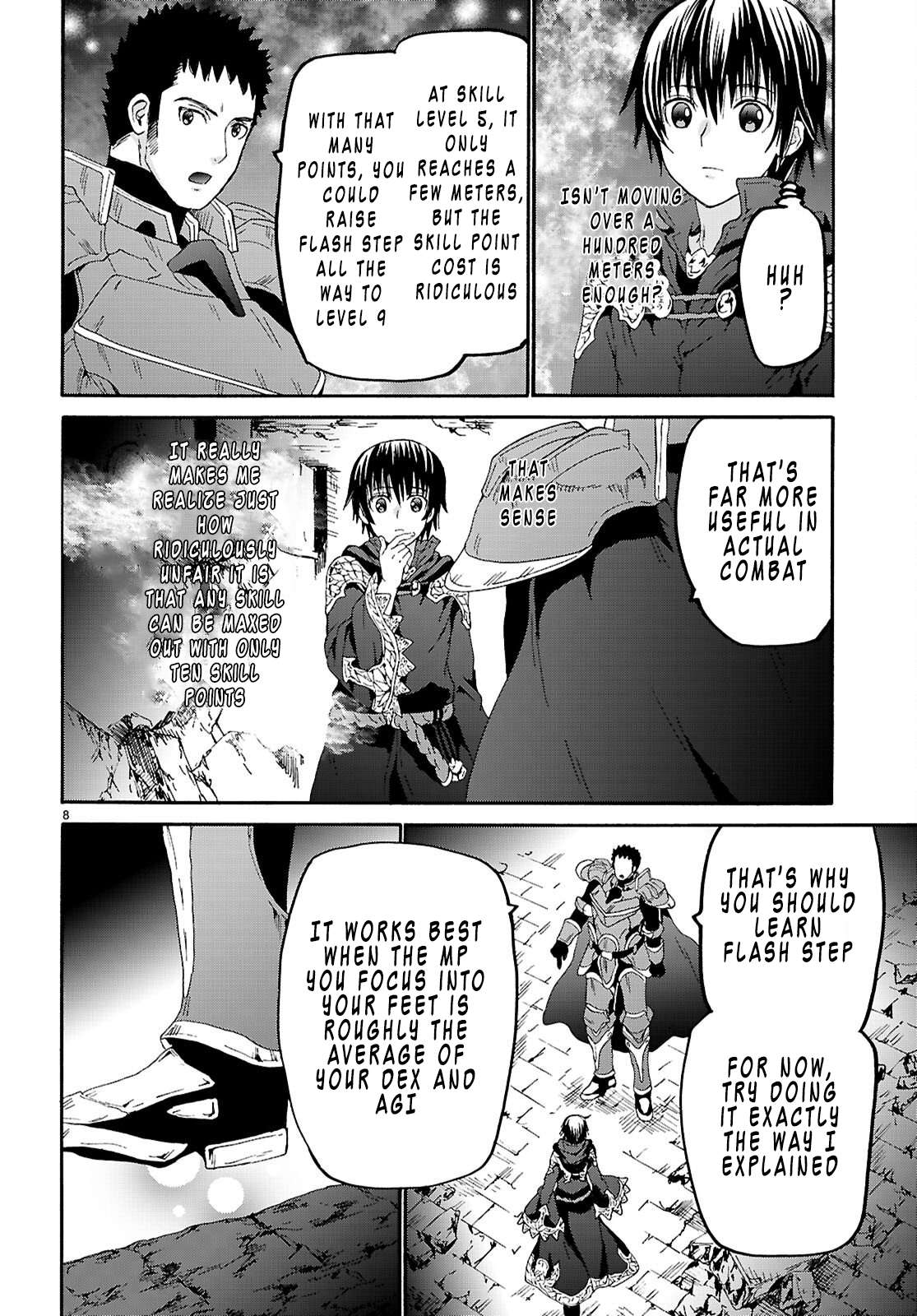 Death March Kara Hajimaru Isekai Kyousoukyoku Chapter 132 - Page 8 in English