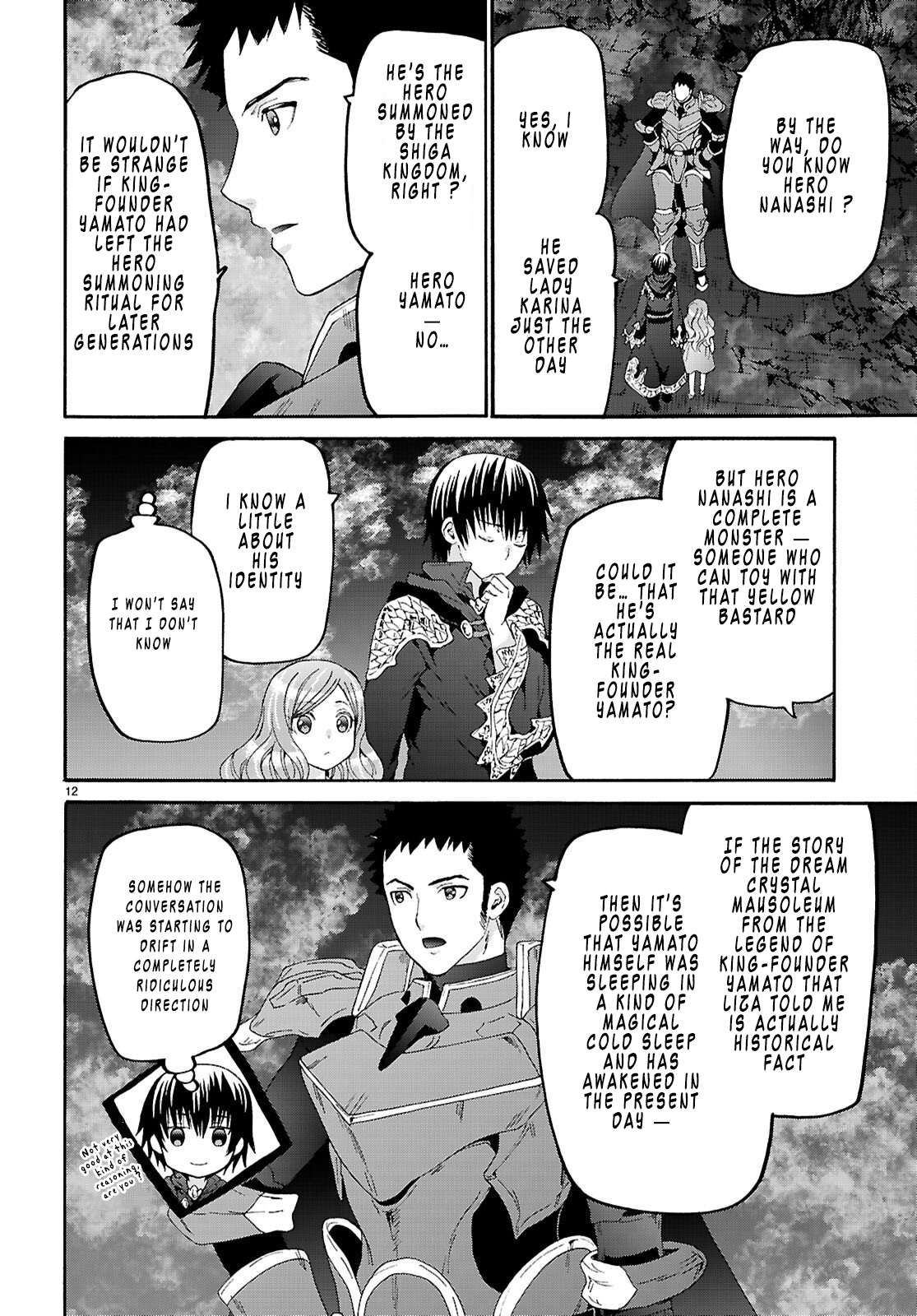 Death March Kara Hajimaru Isekai Kyousoukyoku Chapter 133 - Page 12 in English