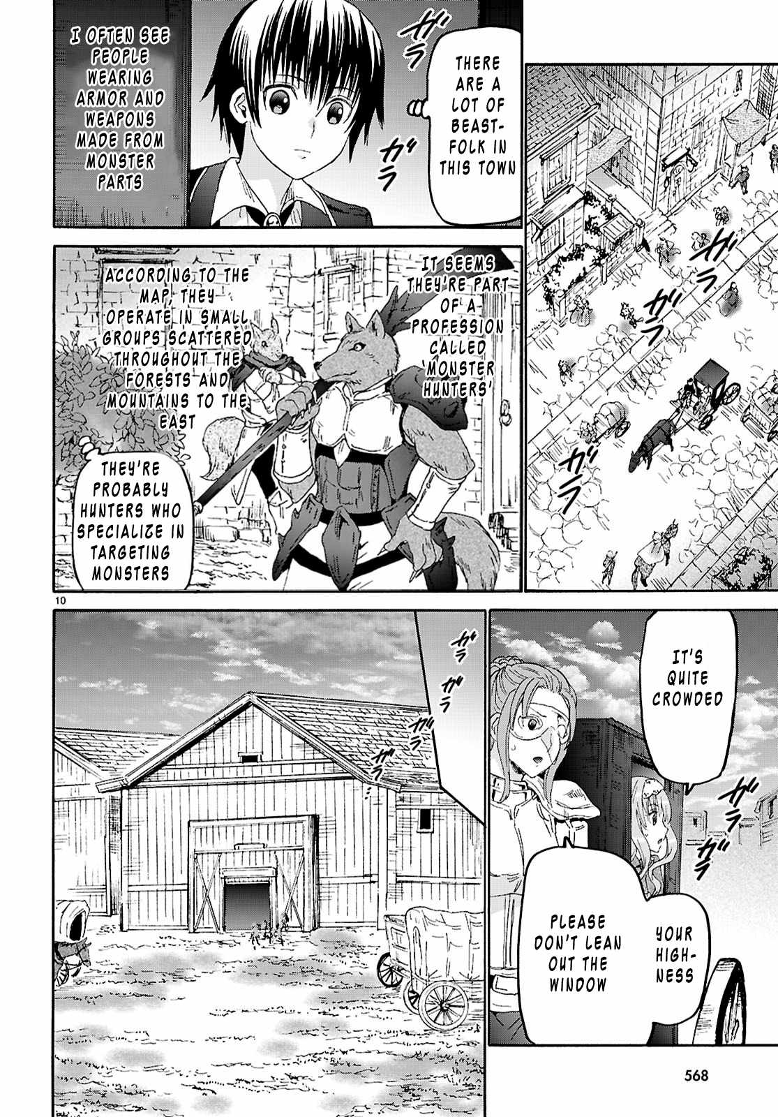 Death March Kara Hajimaru Isekai Kyousoukyoku Chapter 134 - Page 10 in English