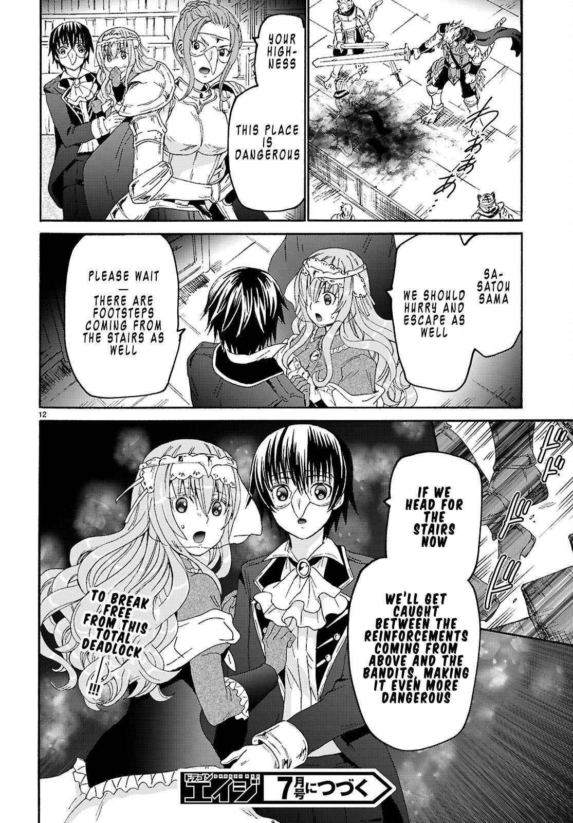Death March Kara Hajimaru Isekai Kyousoukyoku Chapter 135 - Page 12 in English