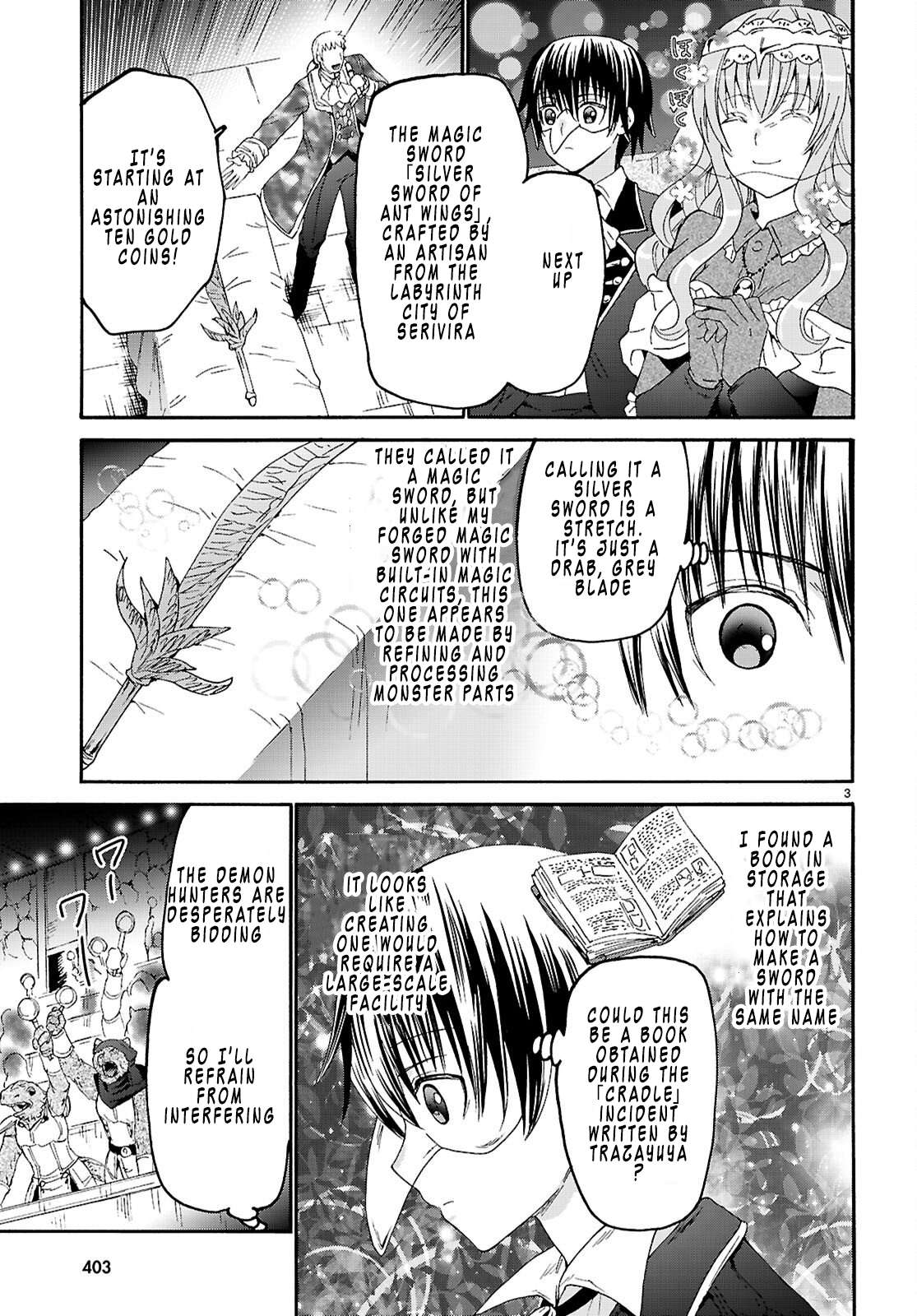 Death March Kara Hajimaru Isekai Kyousoukyoku Chapter 135 - Page 3 in English