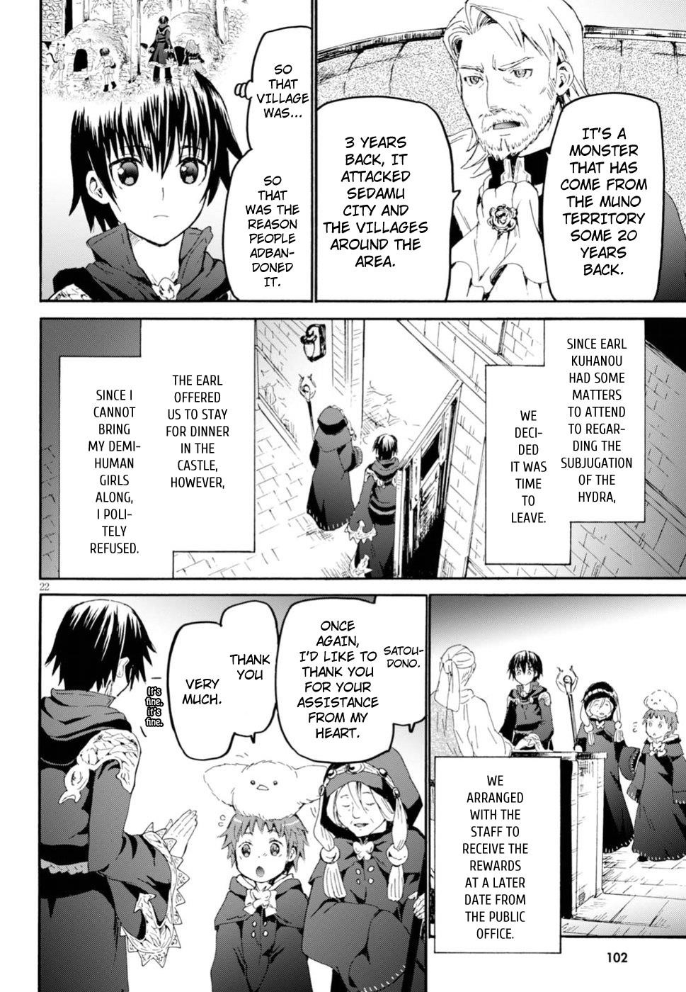 Death March Kara Hajimaru Isekai Kyousoukyoku Chapter 42 - Page 21 in English