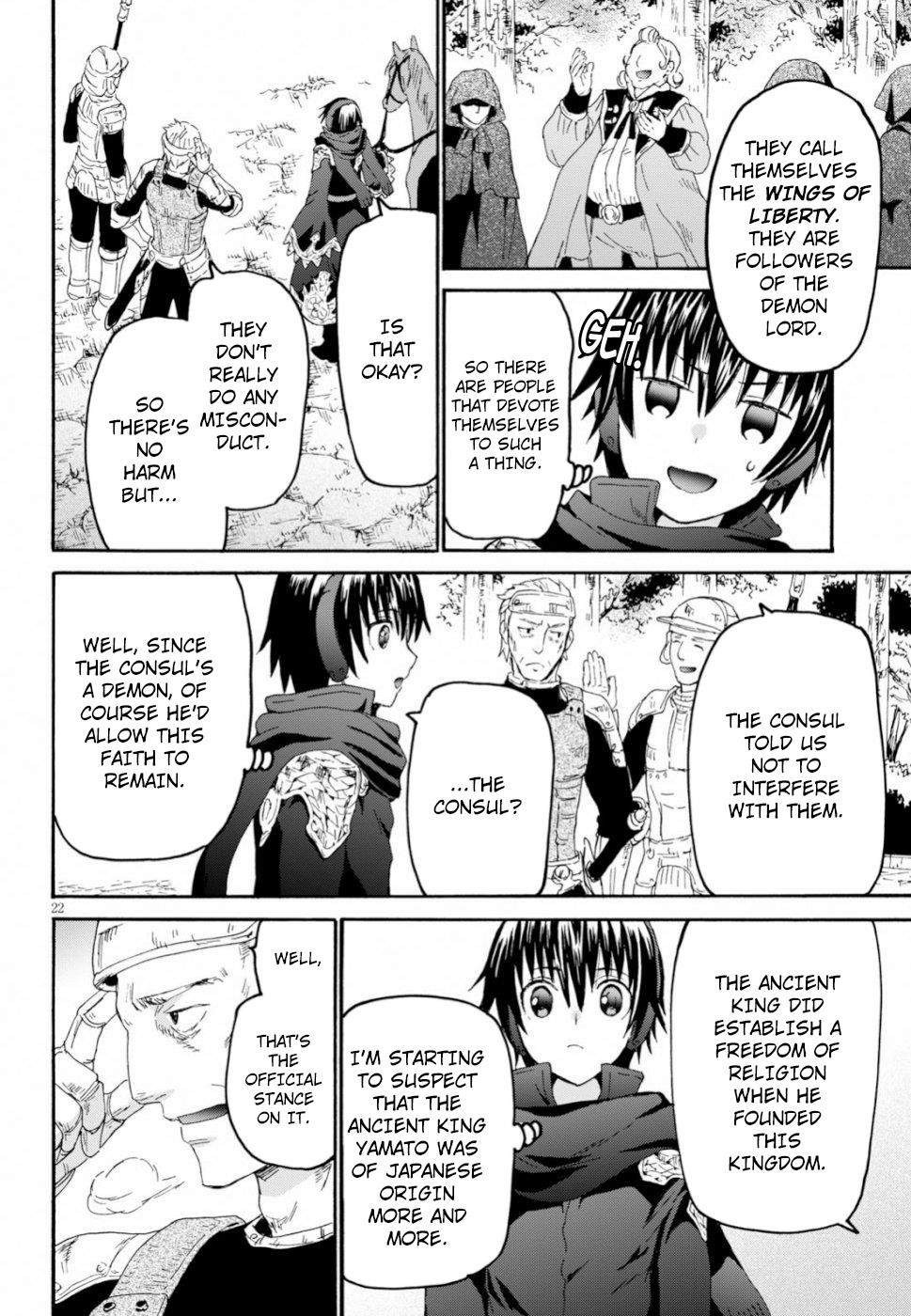 Death March Kara Hajimaru Isekai Kyousoukyoku Chapter 57 - Page 21 in English