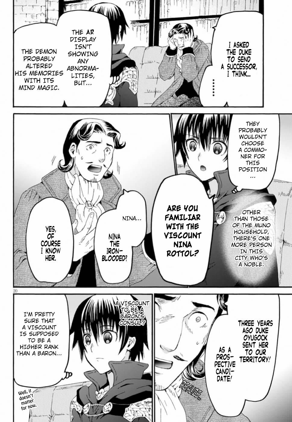 Death March Kara Hajimaru Isekai Kyousoukyoku Chapter 59 - Page 20 in English