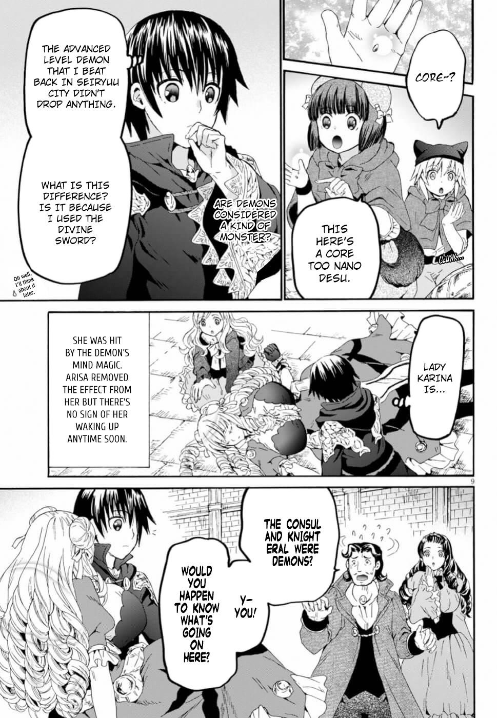 Death March Kara Hajimaru Isekai Kyousoukyoku Chapter 59 - Page 9 in English