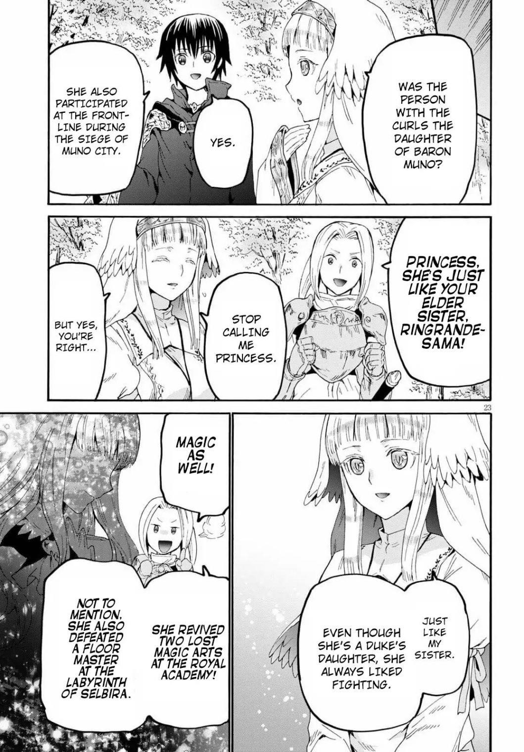 Death March Kara Hajimaru Isekai Kyousoukyoku Chapter 67 - Page 22 in English