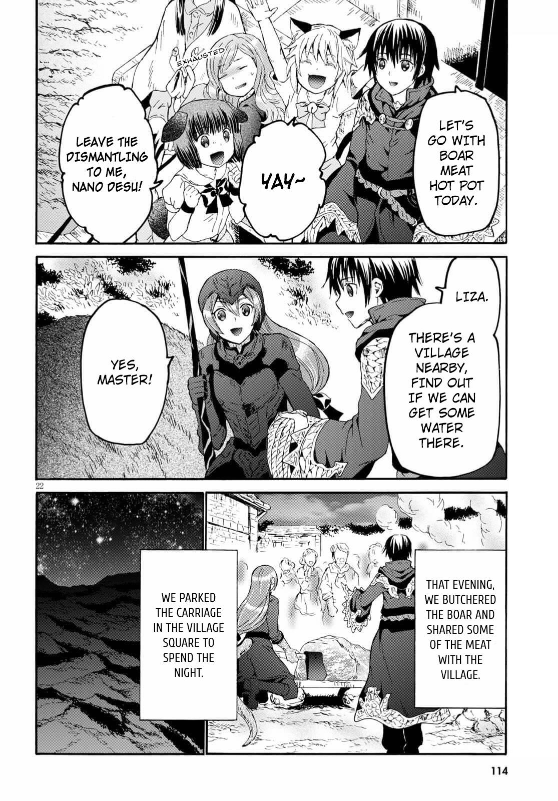 Death March Kara Hajimaru Isekai Kyousoukyoku Chapter 69 - Page 21 in English