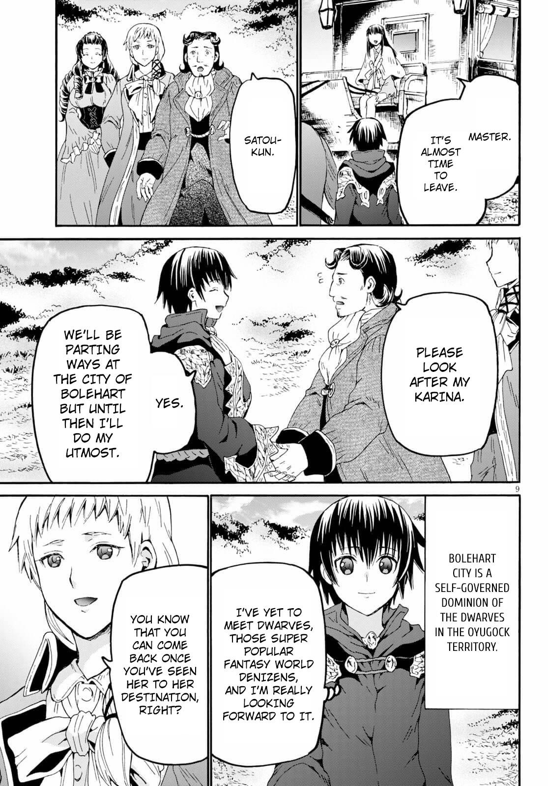 Death March Kara Hajimaru Isekai Kyousoukyoku Chapter 69 - Page 9 in English