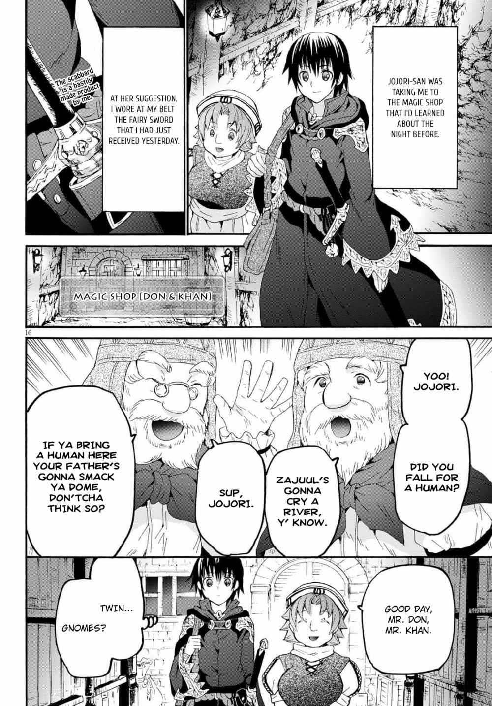 Death March Kara Hajimaru Isekai Kyousoukyoku Chapter 73 - Page 16 in English