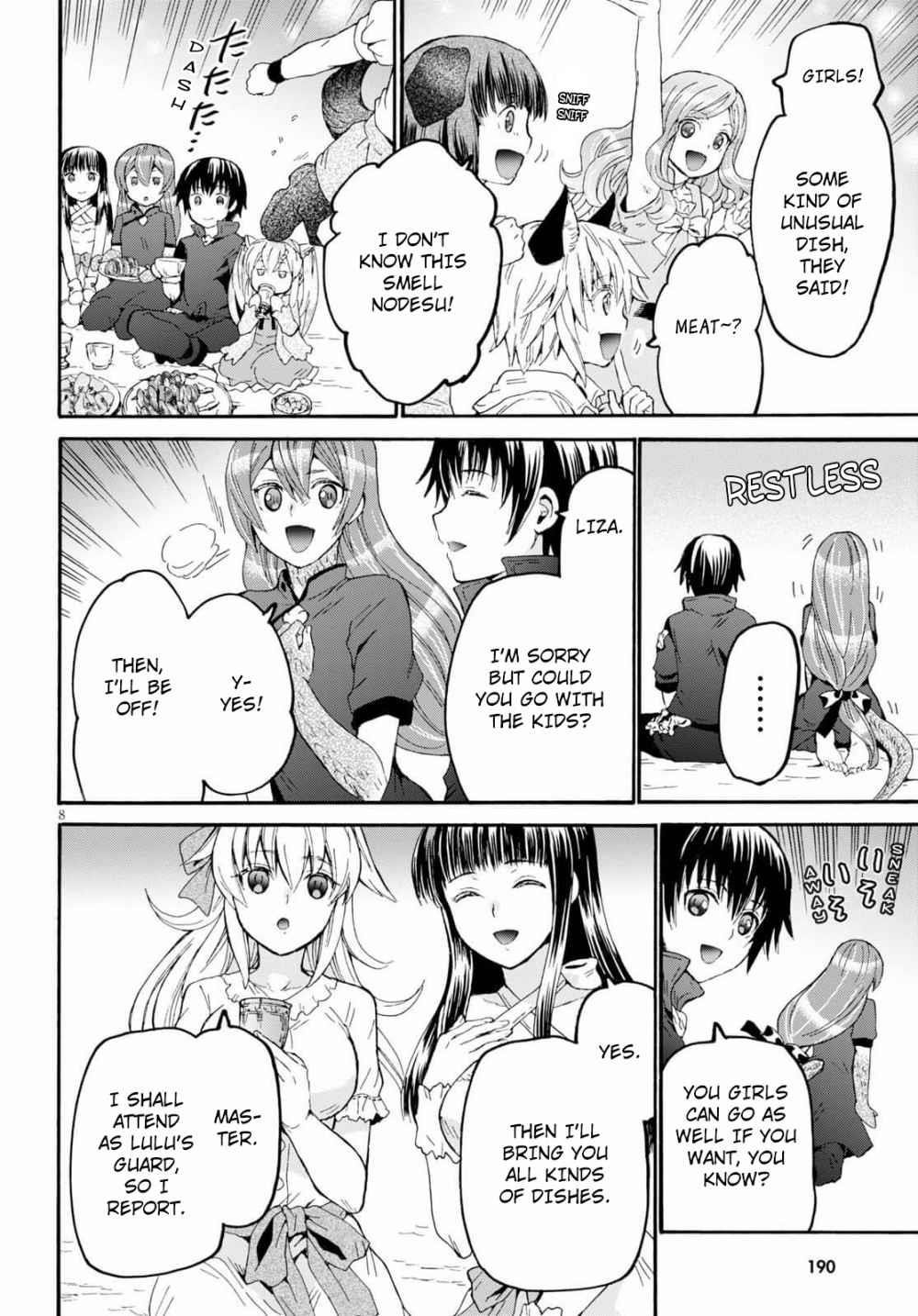 Death March Kara Hajimaru Isekai Kyousoukyoku Chapter 73 - Page 9 in English