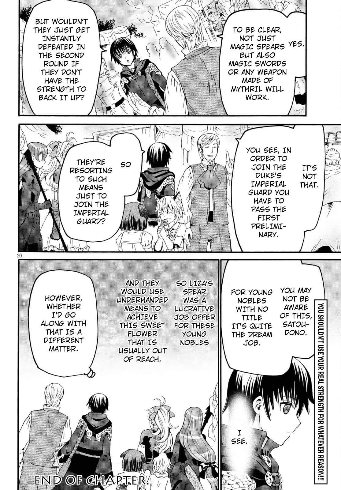 Death March Kara Hajimaru Isekai Kyousoukyoku Chapter 80 - Page 19 in English