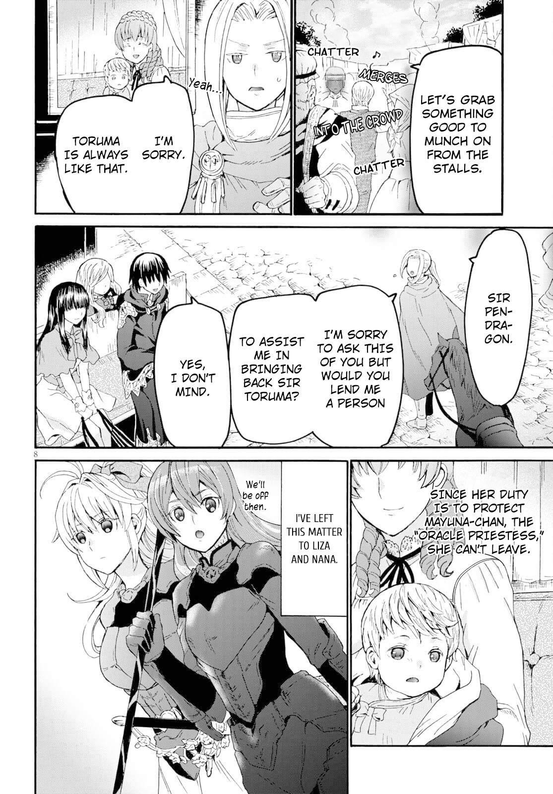 Death March Kara Hajimaru Isekai Kyousoukyoku Chapter 80 - Page 8 in English