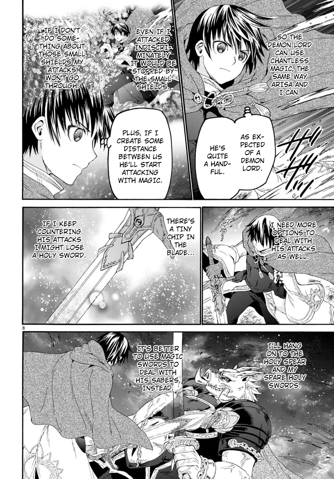 Death March Kara Hajimaru Isekai Kyousoukyoku Chapter 90 - Page 3 in English