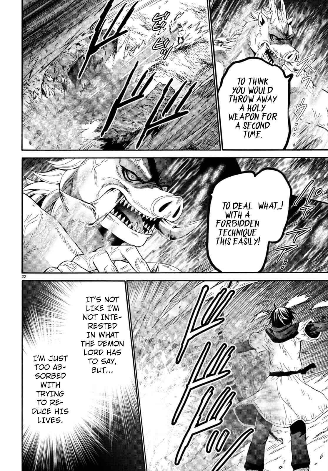 Death March Kara Hajimaru Isekai Kyousoukyoku Chapter 91 - Page 21 in English