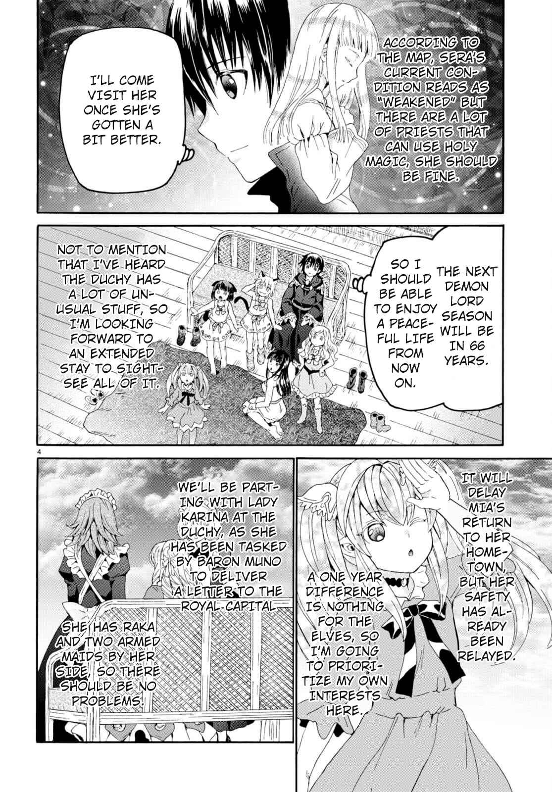 Death March Kara Hajimaru Isekai Kyousoukyoku Chapter 95 - Page 4 in English