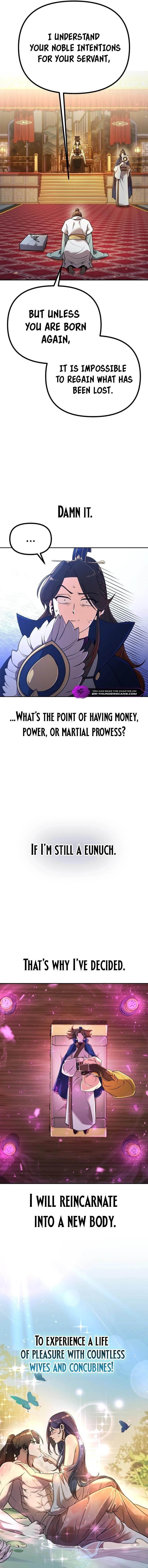 The Second Eunuch Regains His Manhood Chapter 1 - Page 8 in English