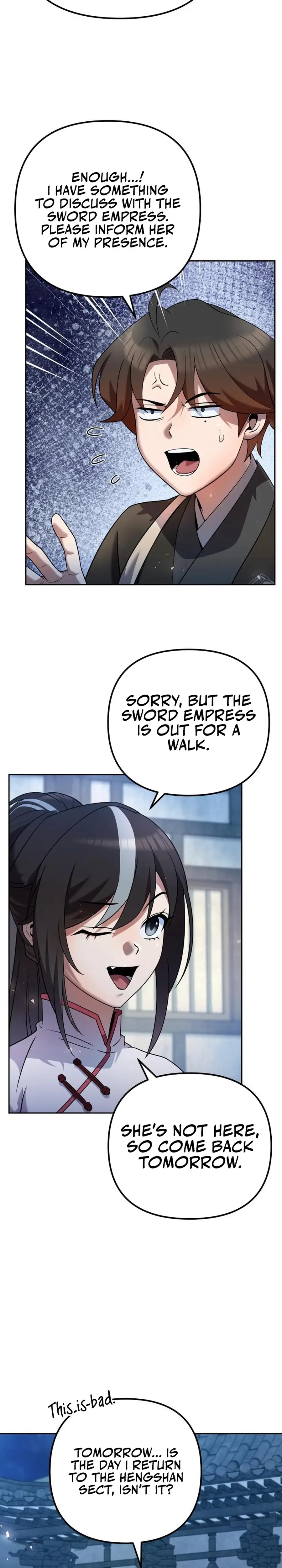 The Second Eunuch Regains His Manhood Chapter 33 - Page 24 in English
