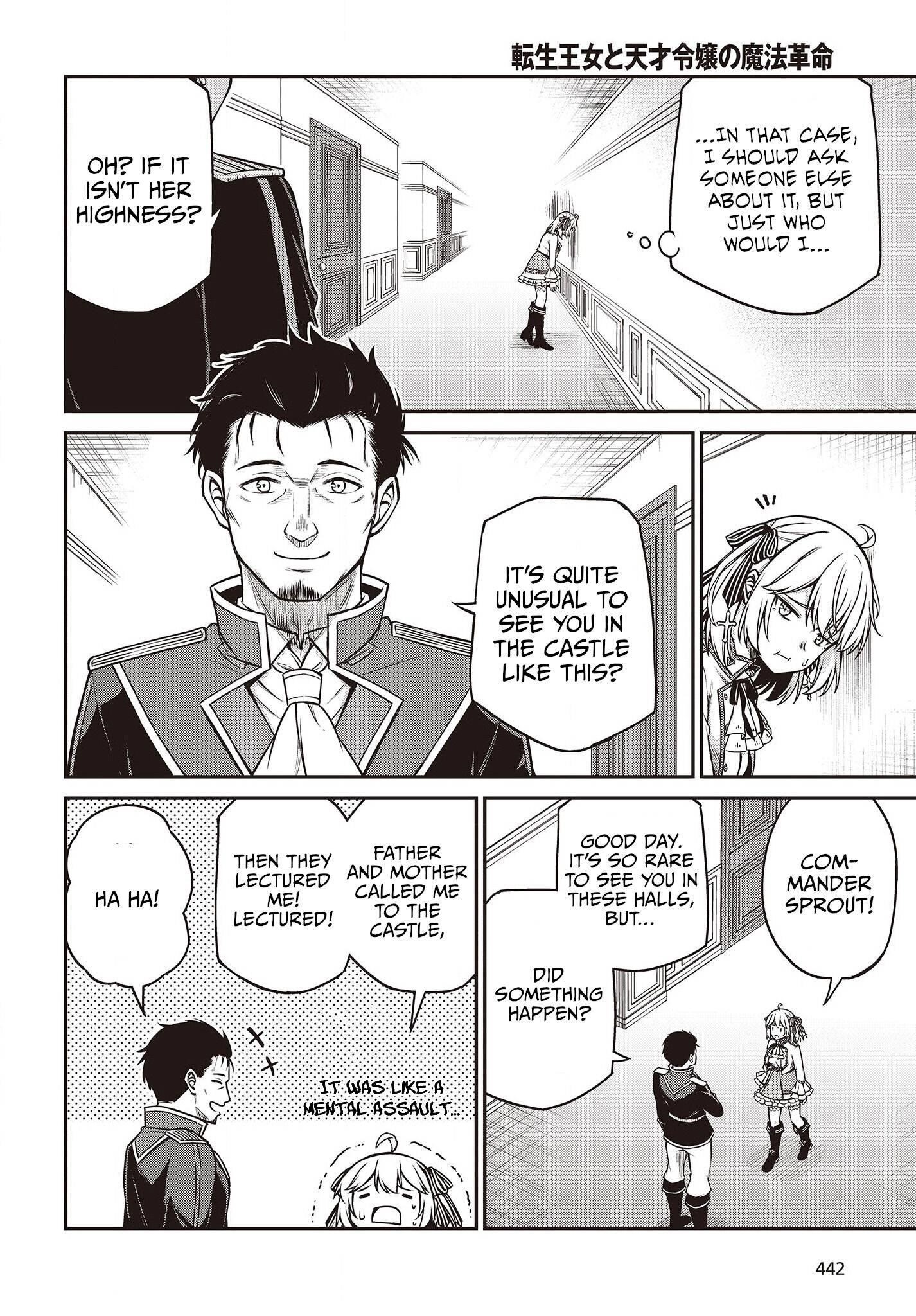 The Magical Revolution of the Reincarnated Princess and the Genius Young Lady Chapter 20 - Page 22 in English