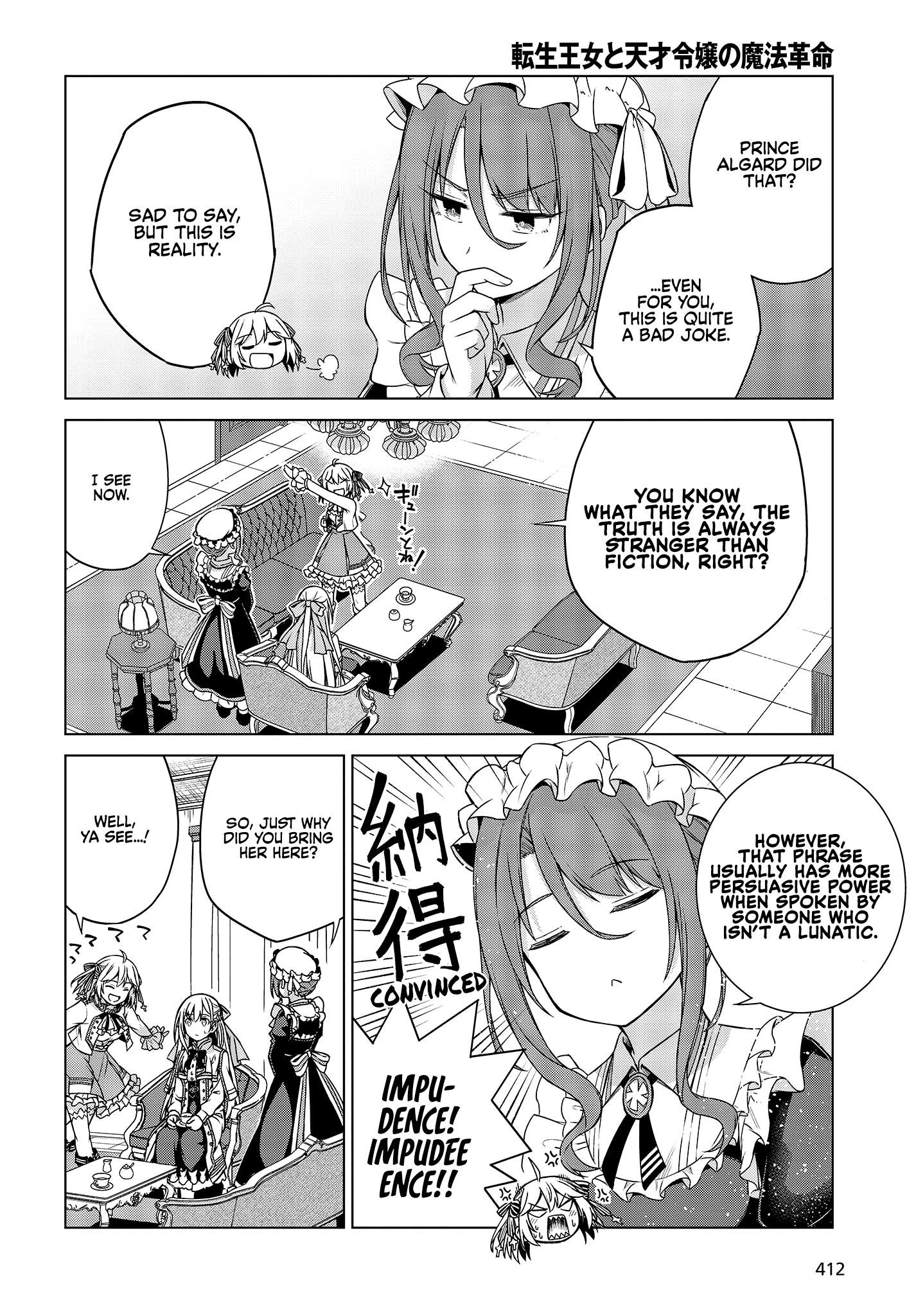 The Magical Revolution of the Reincarnated Princess and the Genius Young Lady Chapter 3 - Page 10 in English