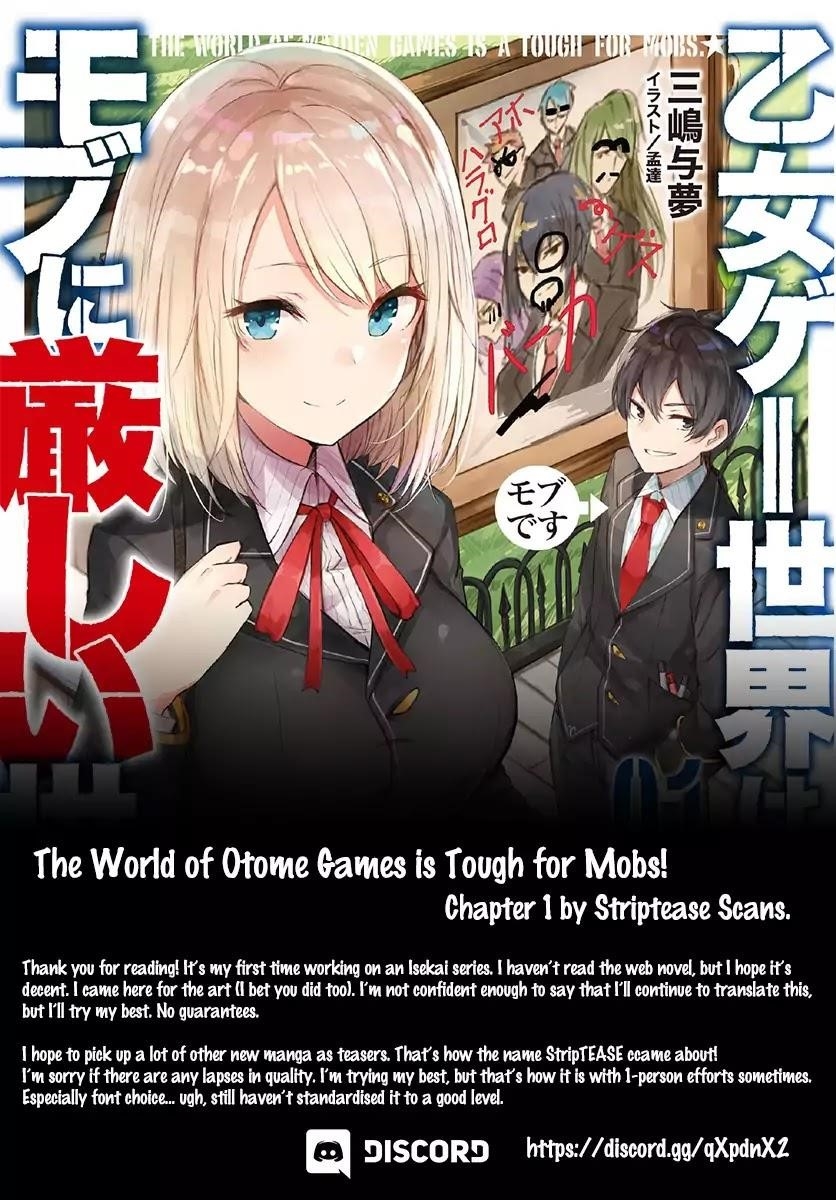 The World of Otome Games is Tough for Mobs Chapter 1 - Page 50 in English