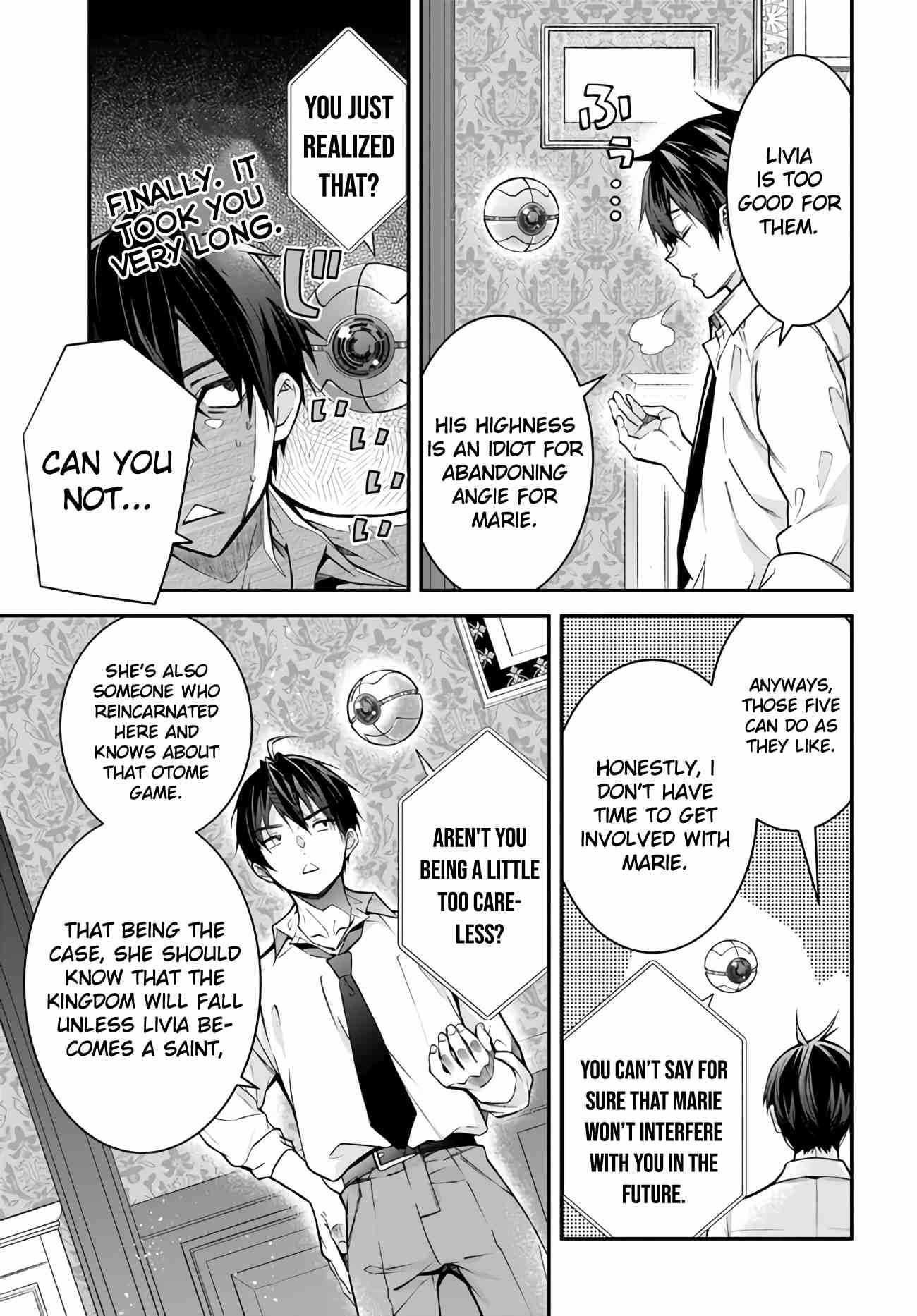 The World of Otome Games is Tough for Mobs Chapter 37 - Page 19 in English