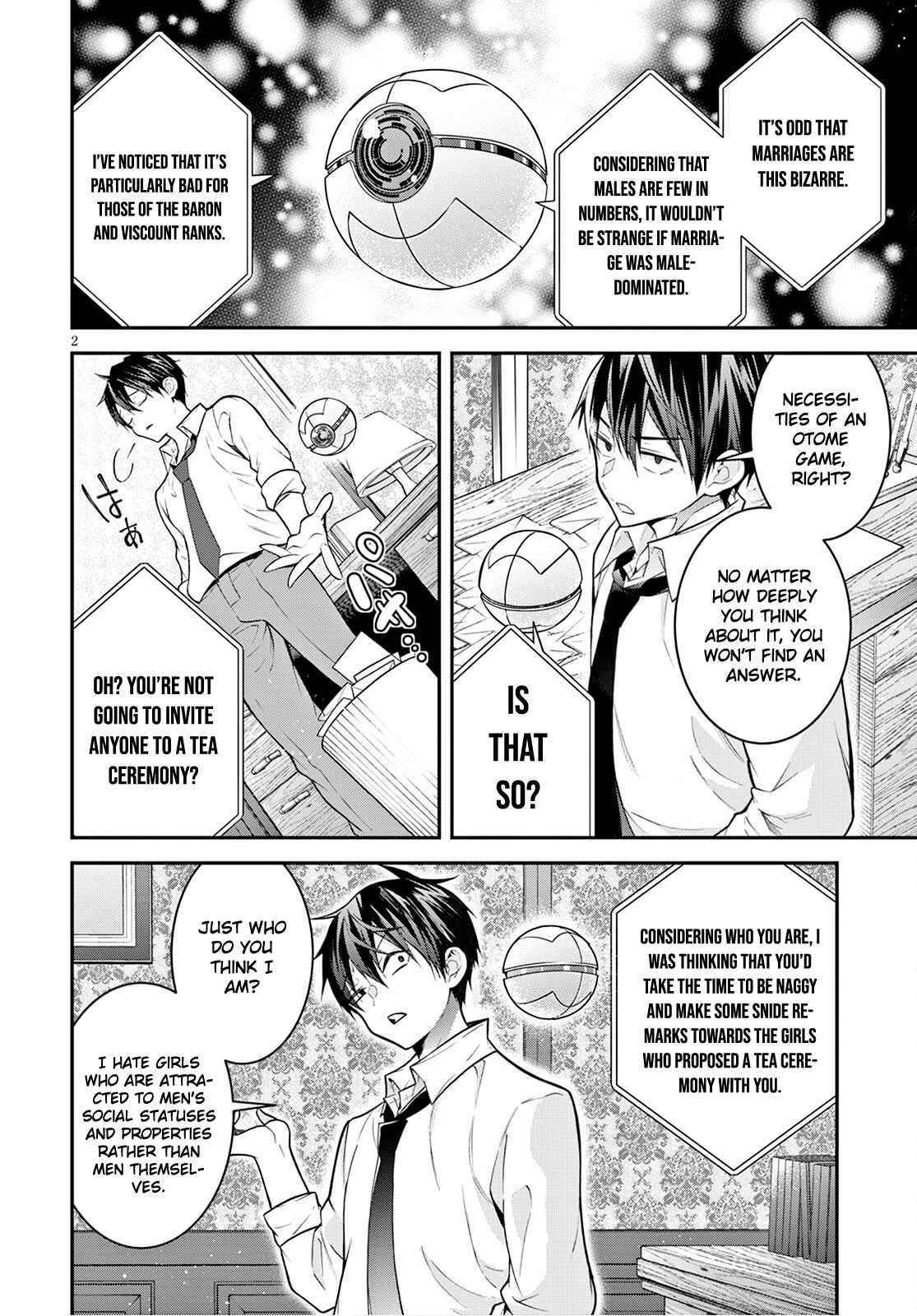 The World of Otome Games is Tough for Mobs Chapter 39 - Page 3 in English