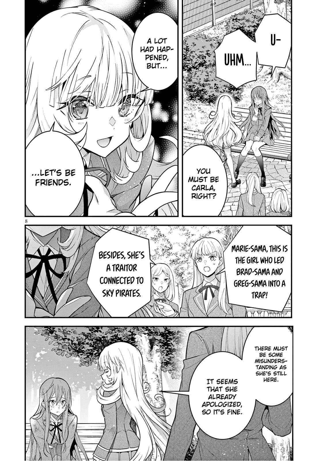The World of Otome Games is Tough for Mobs Chapter 39 - Page 8 in English