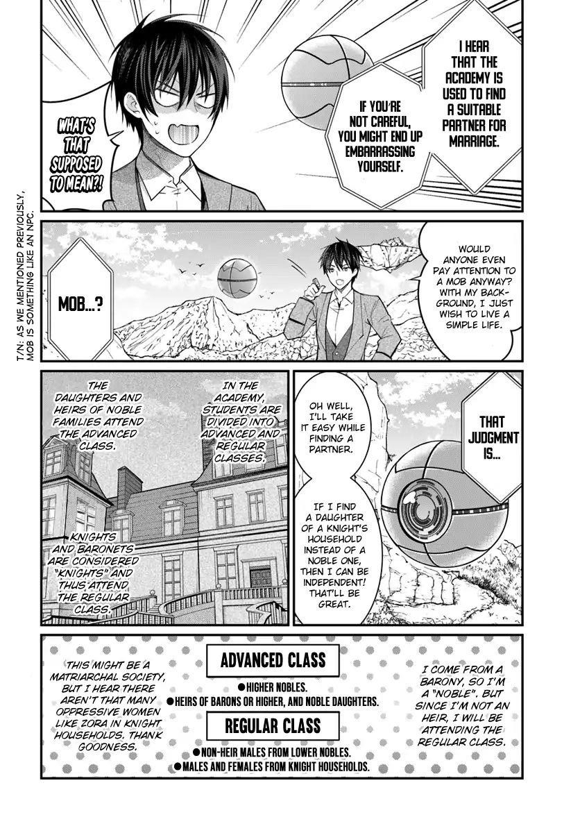 The World of Otome Games is Tough for Mobs Chapter 4 - Page 4 in English