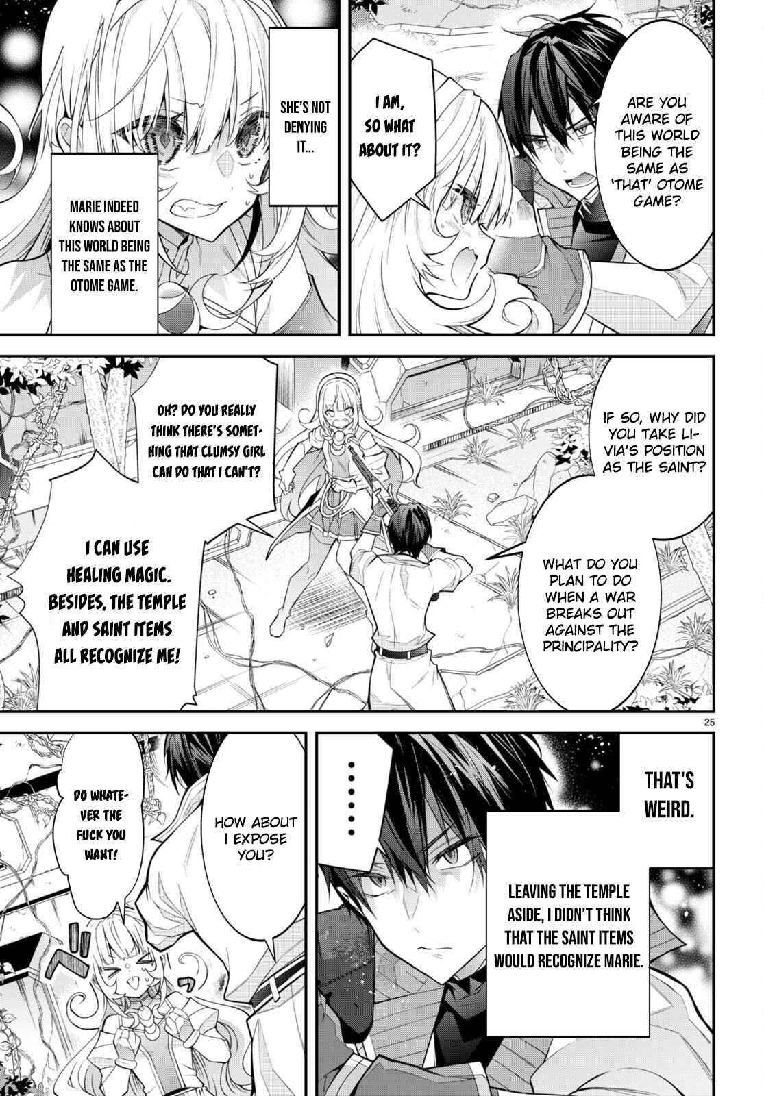 The World of Otome Games is Tough for Mobs Chapter 41 - Page 25 in English