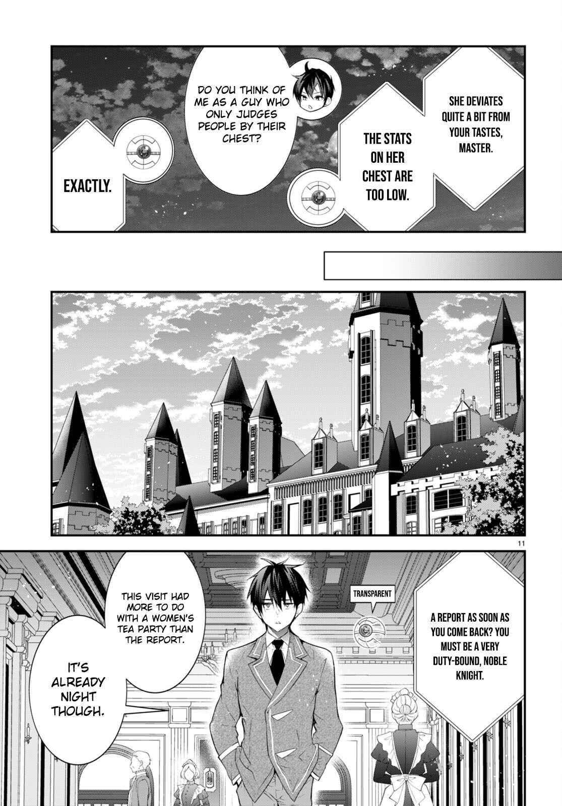 The World of Otome Games is Tough for Mobs Chapter 45 - Page 11 in English