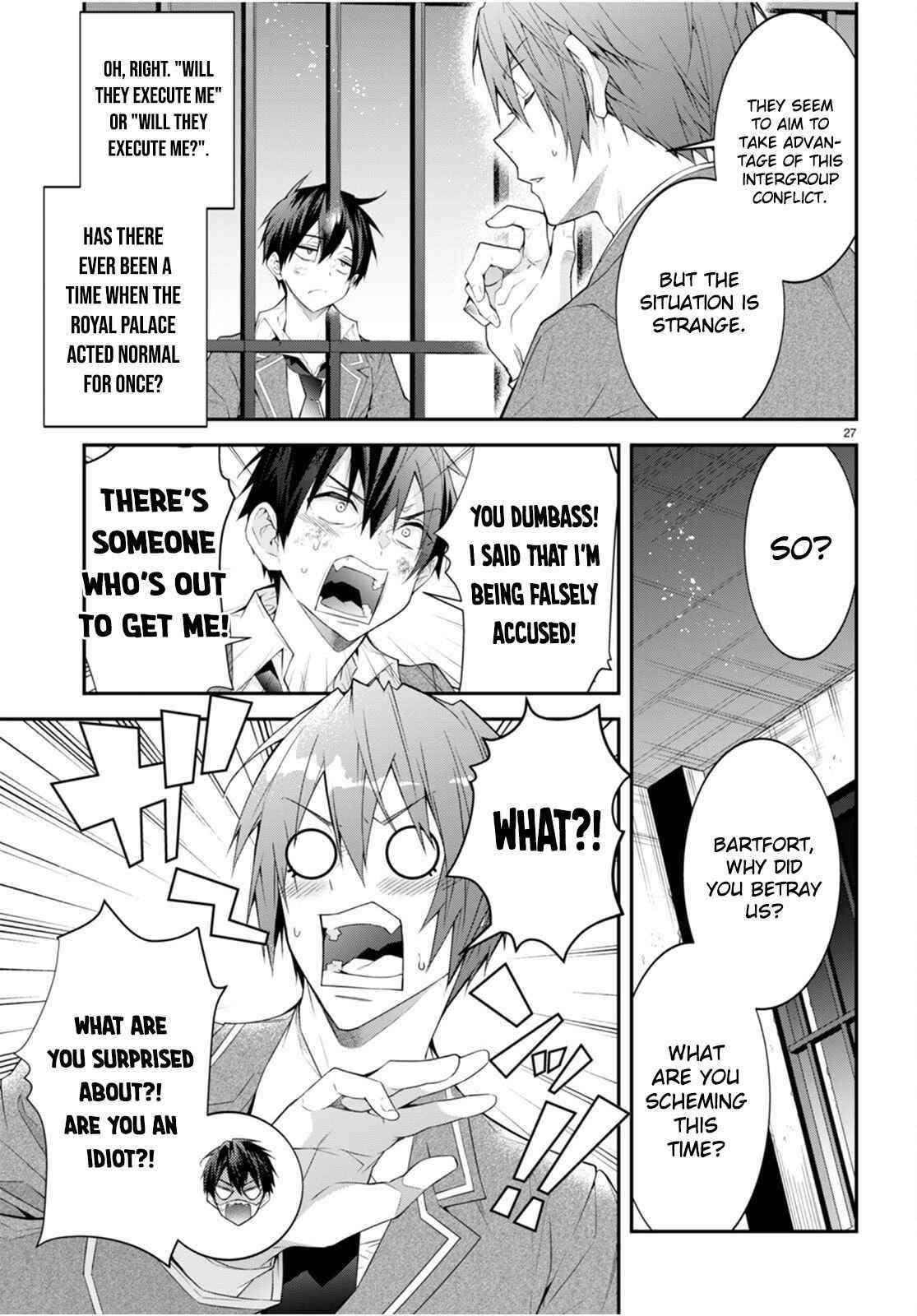 The World of Otome Games is Tough for Mobs Chapter 46 - Page 27 in English