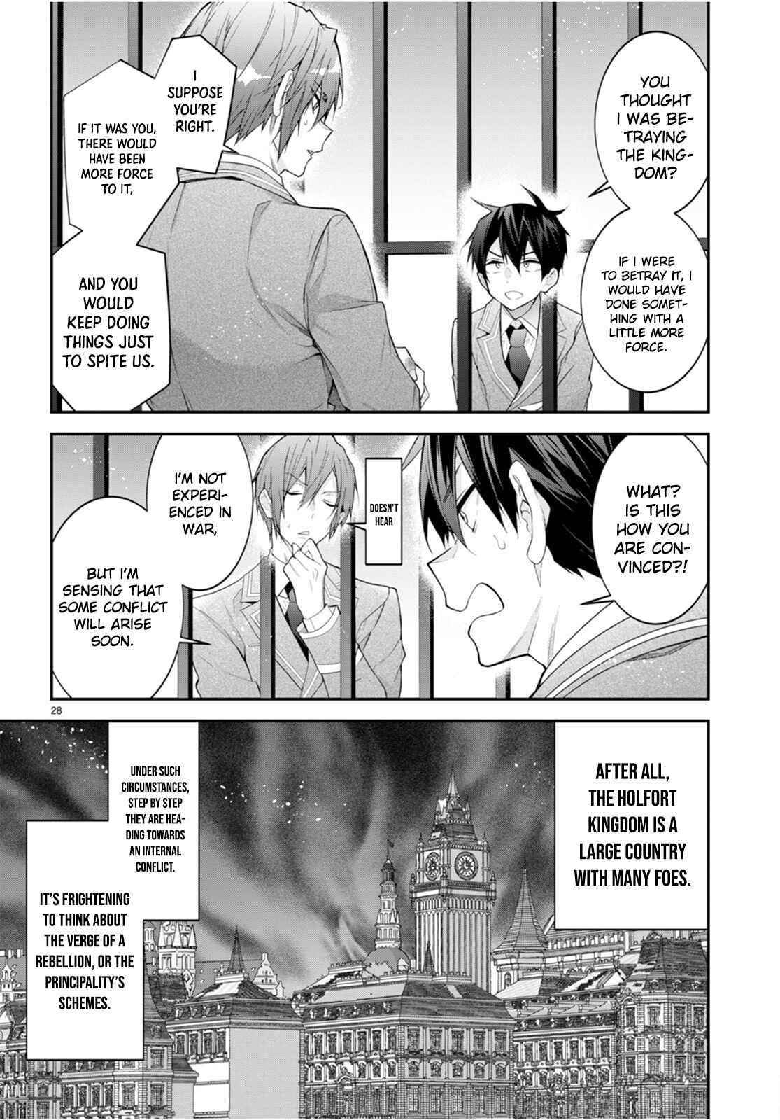 The World of Otome Games is Tough for Mobs Chapter 46 - Page 28 in English