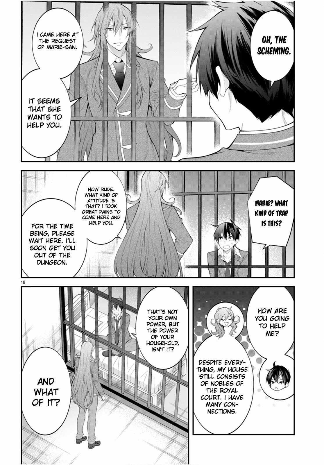 The World of Otome Games is Tough for Mobs Chapter 48 - Page 18 in English