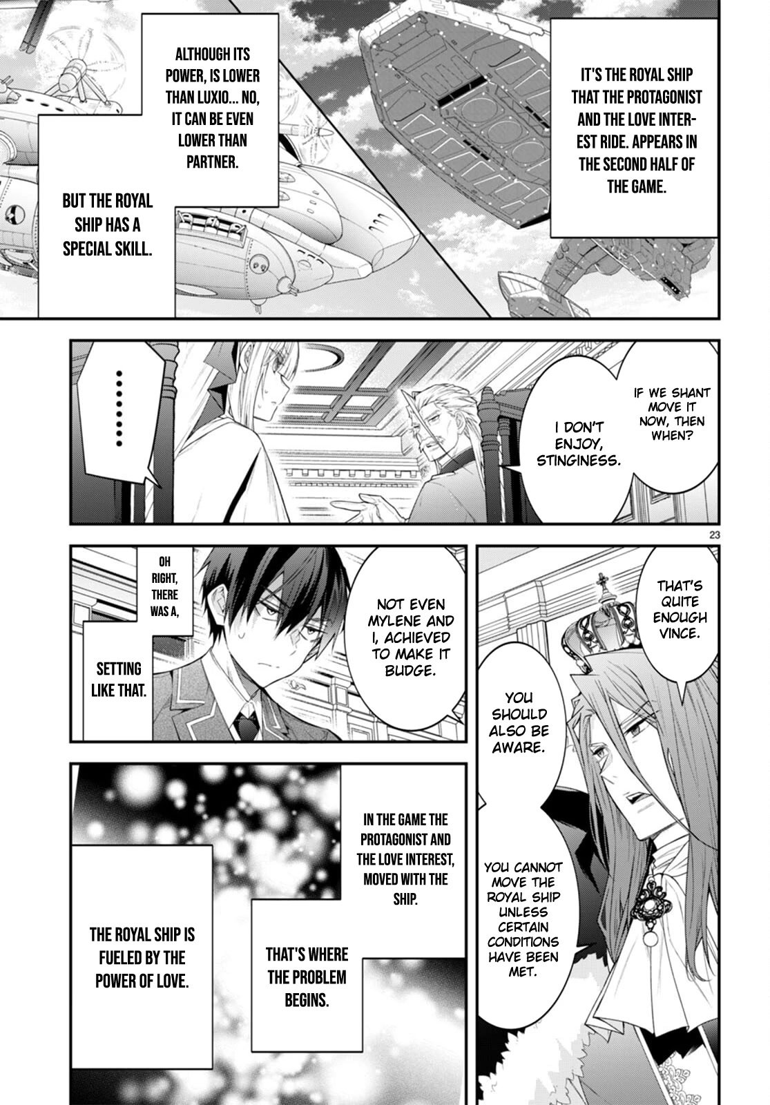 The World of Otome Games is Tough for Mobs Chapter 49 - Page 17 in English