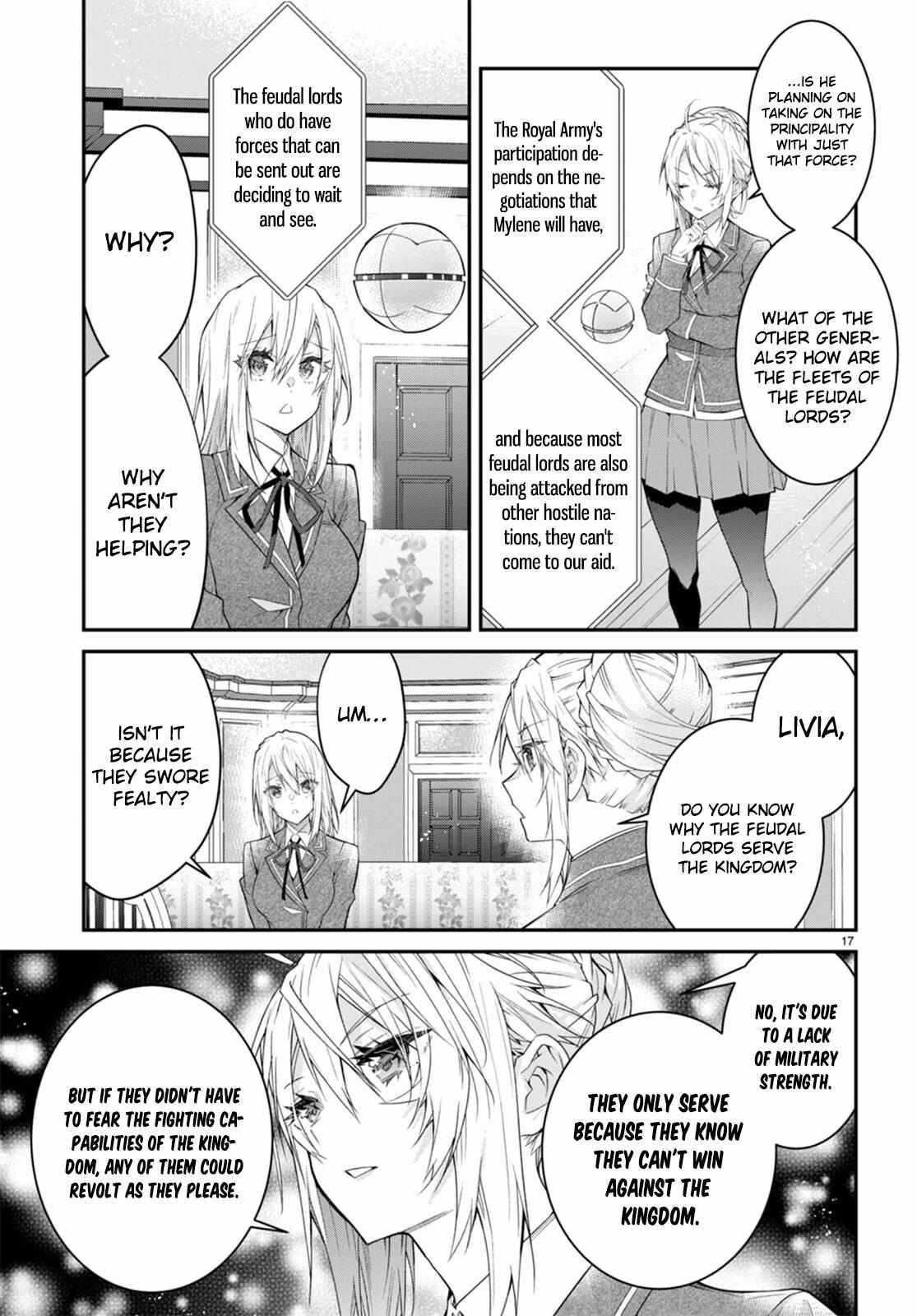 The World of Otome Games is Tough for Mobs Chapter 50 - Page 17 in English