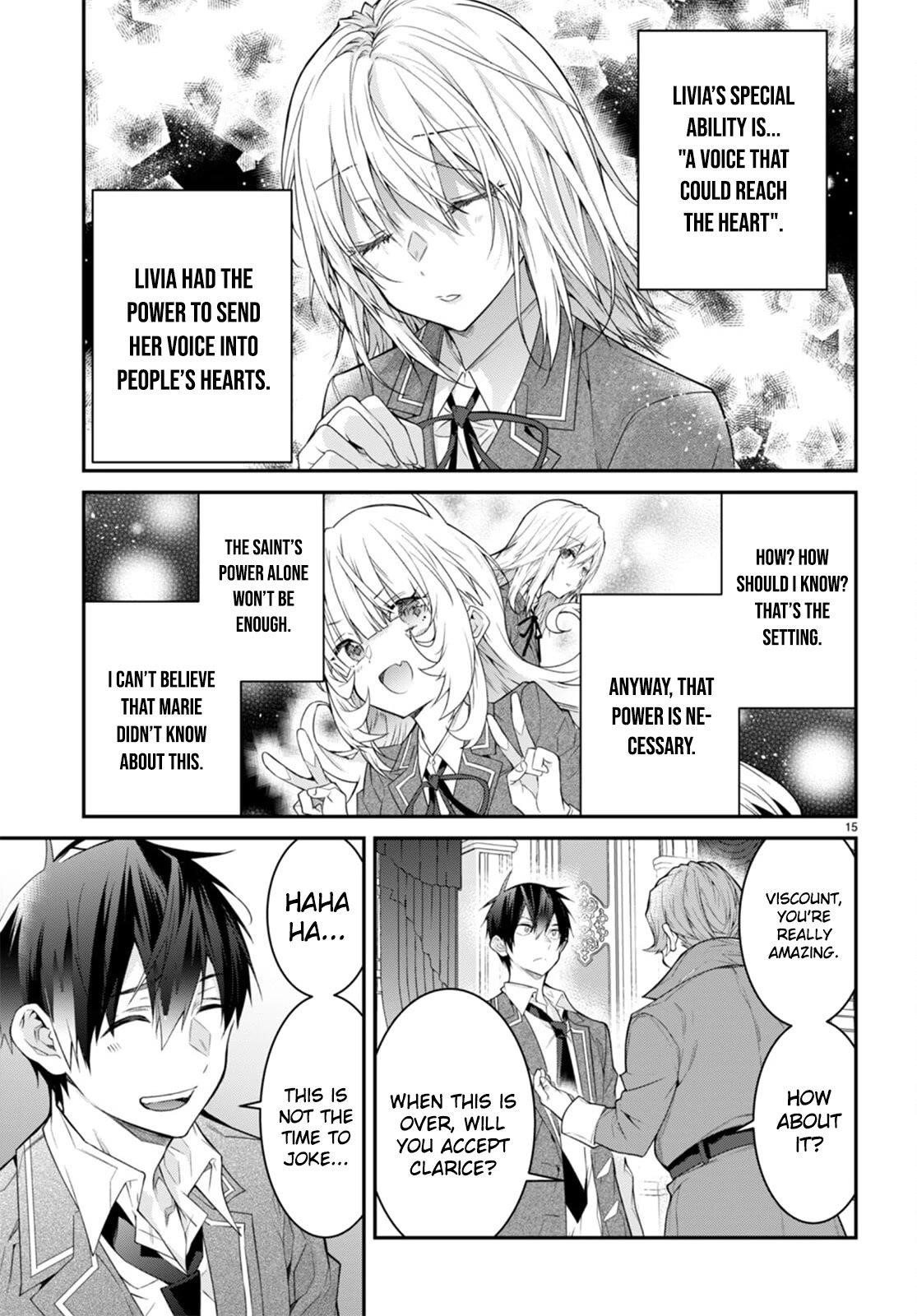 The World of Otome Games is Tough for Mobs Chapter 51 - Page 15 in English