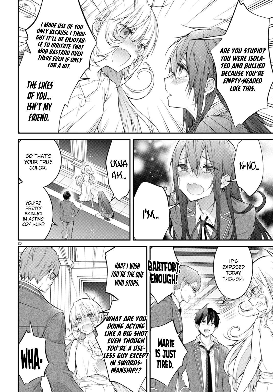 The World of Otome Games is Tough for Mobs Chapter 51 - Page 20 in English