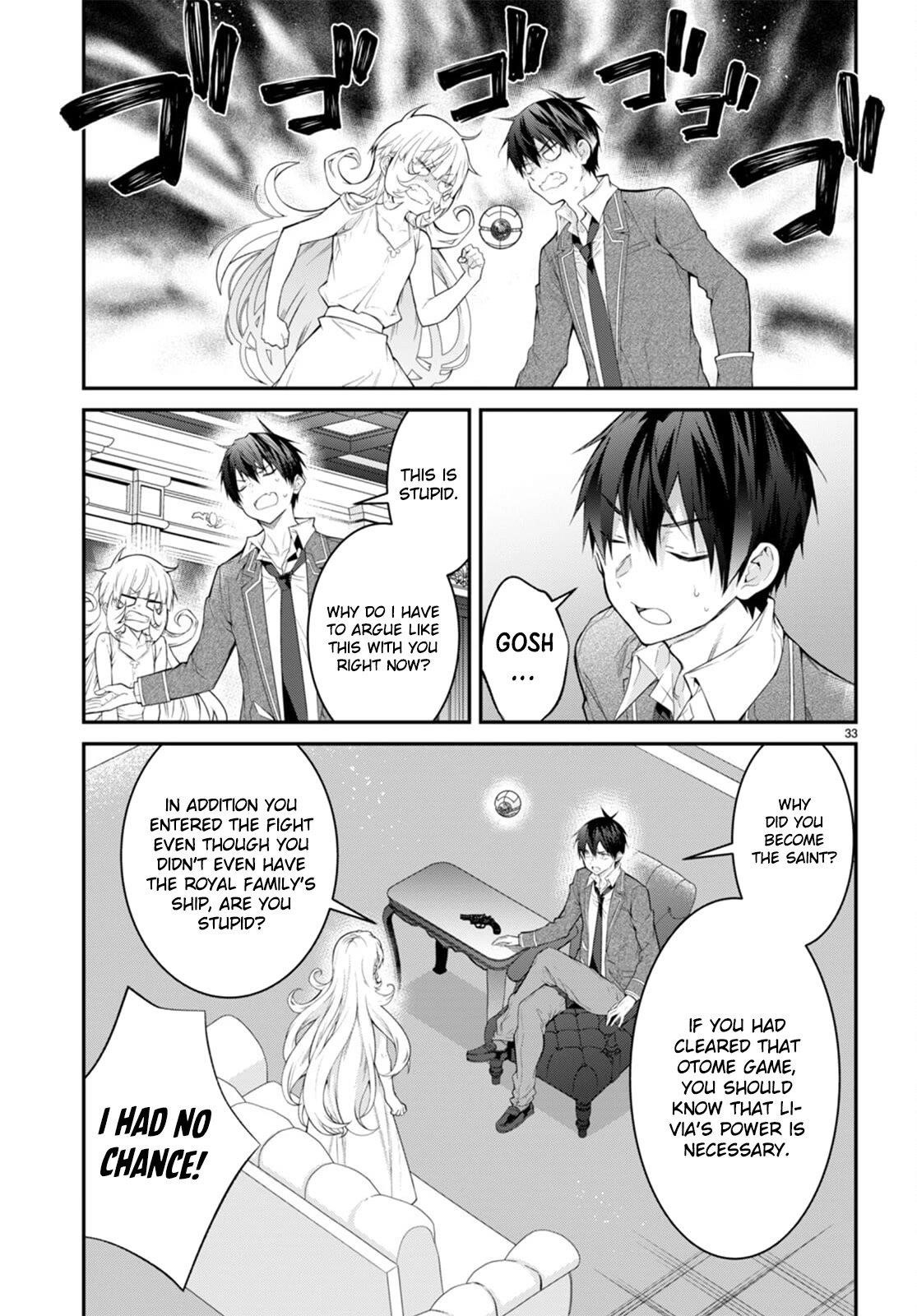 The World of Otome Games is Tough for Mobs Chapter 51 - Page 33 in English