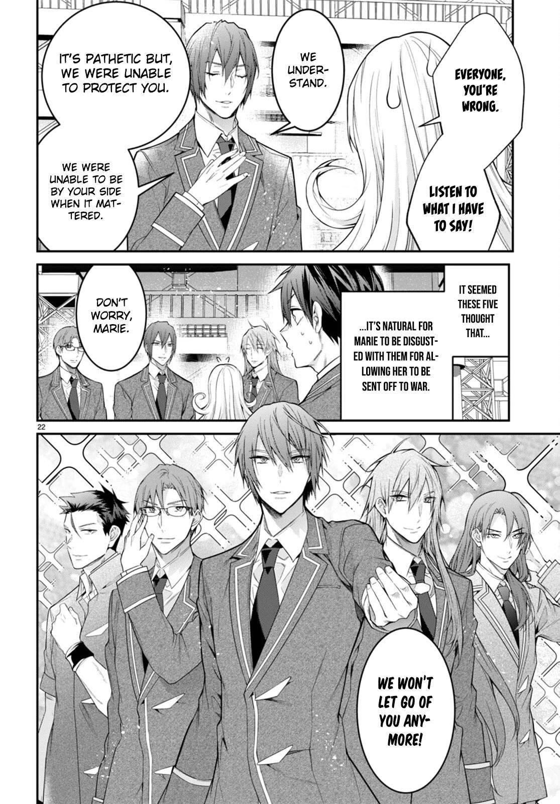 The World of Otome Games is Tough for Mobs Chapter 54 - Page 22 in English