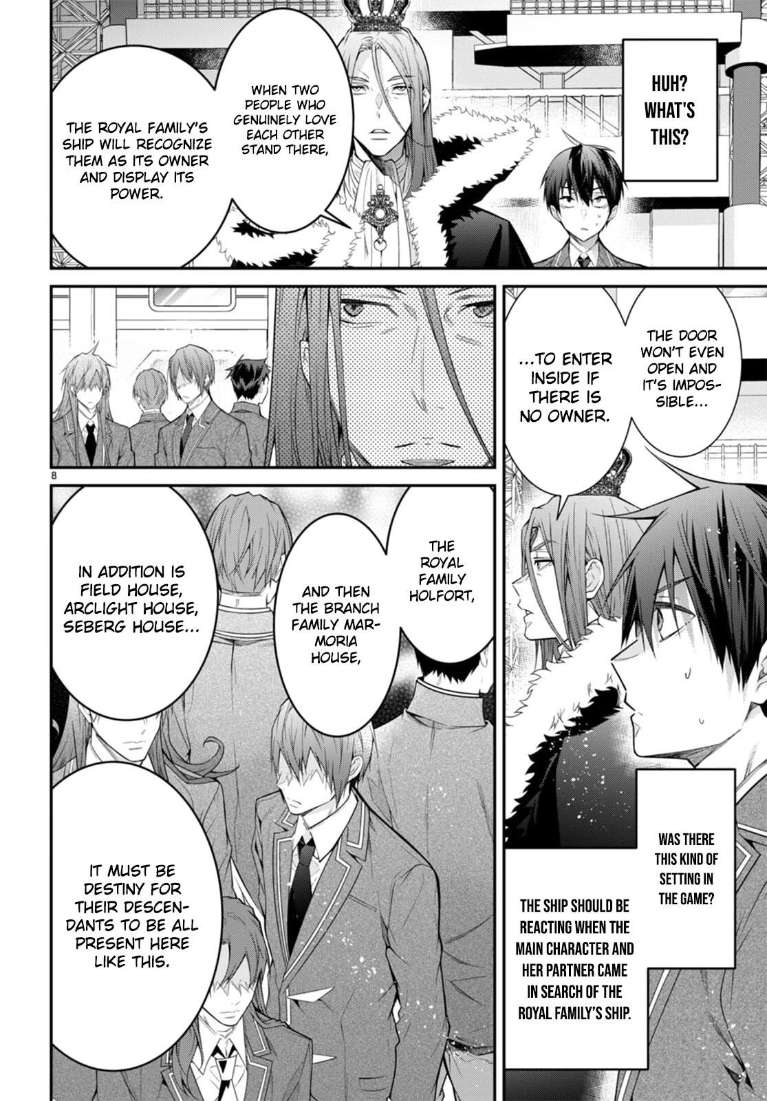 The World of Otome Games is Tough for Mobs Chapter 54 - Page 8 in English