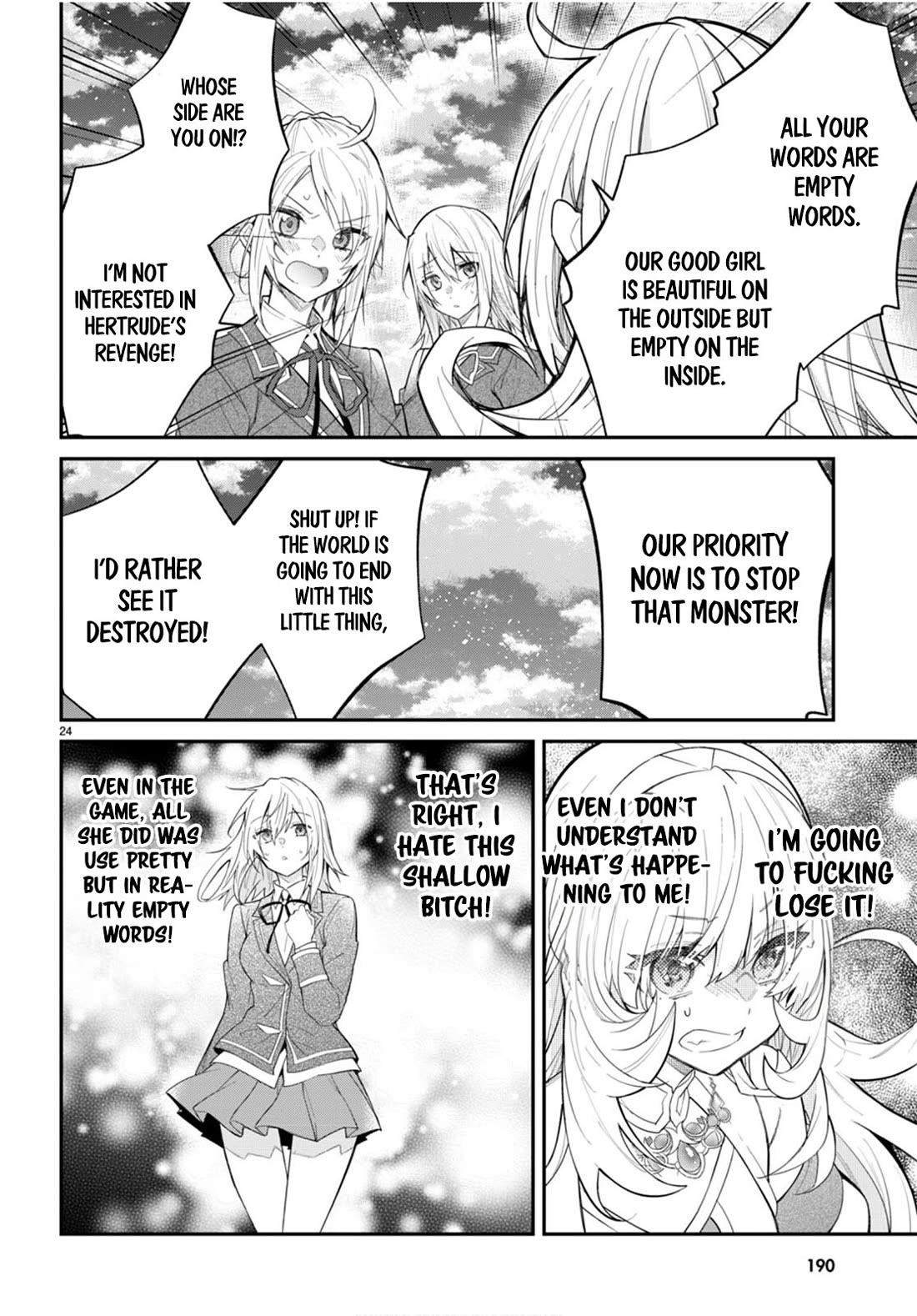 The World of Otome Games is Tough for Mobs Chapter 62 - Page 24 in English