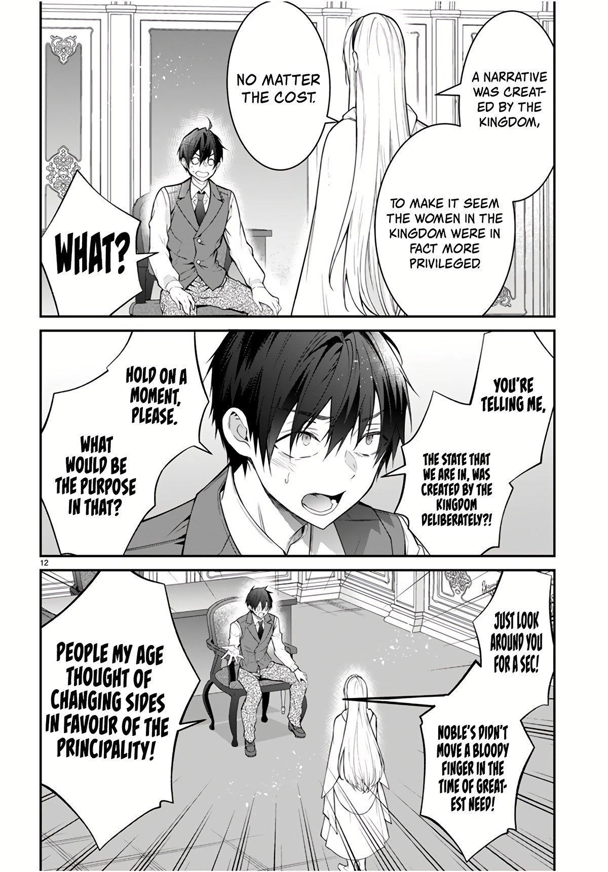 The World of Otome Games is Tough for Mobs Chapter 64 - Page 12 in English