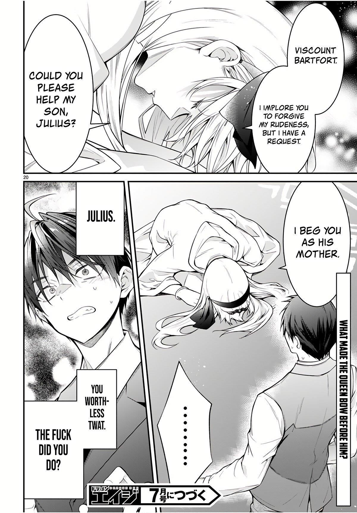 The World of Otome Games is Tough for Mobs Chapter 64 - Page 20 in English