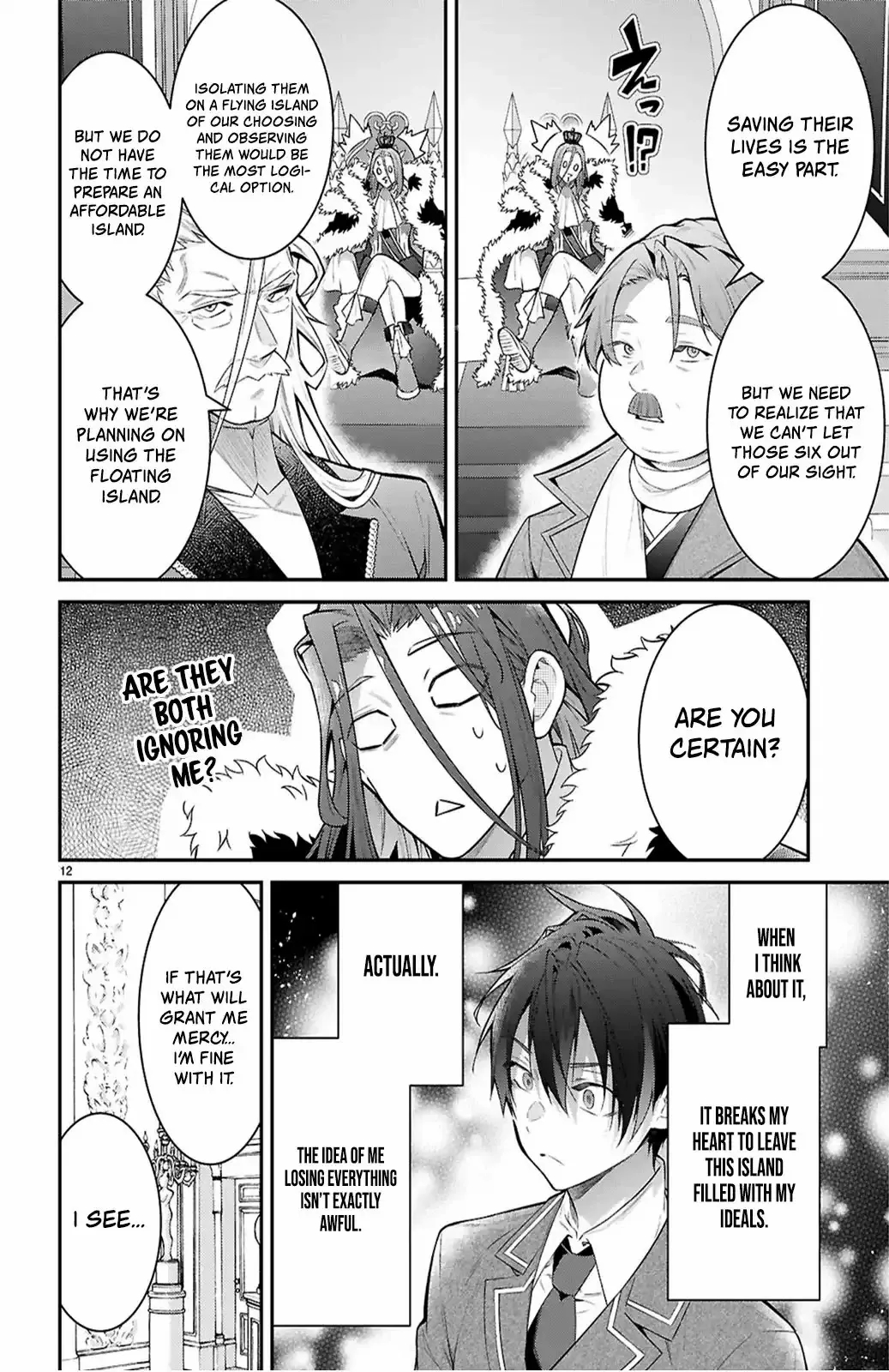 The World of Otome Games is Tough for Mobs Chapter 65 - Page 12 in English