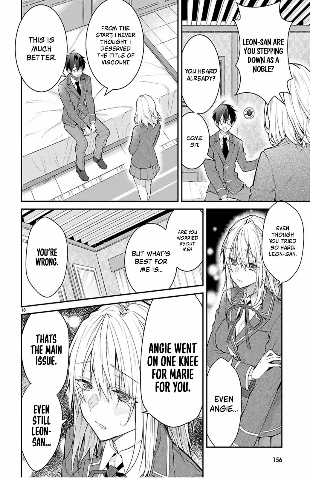 The World of Otome Games is Tough for Mobs Chapter 65 - Page 18 in English